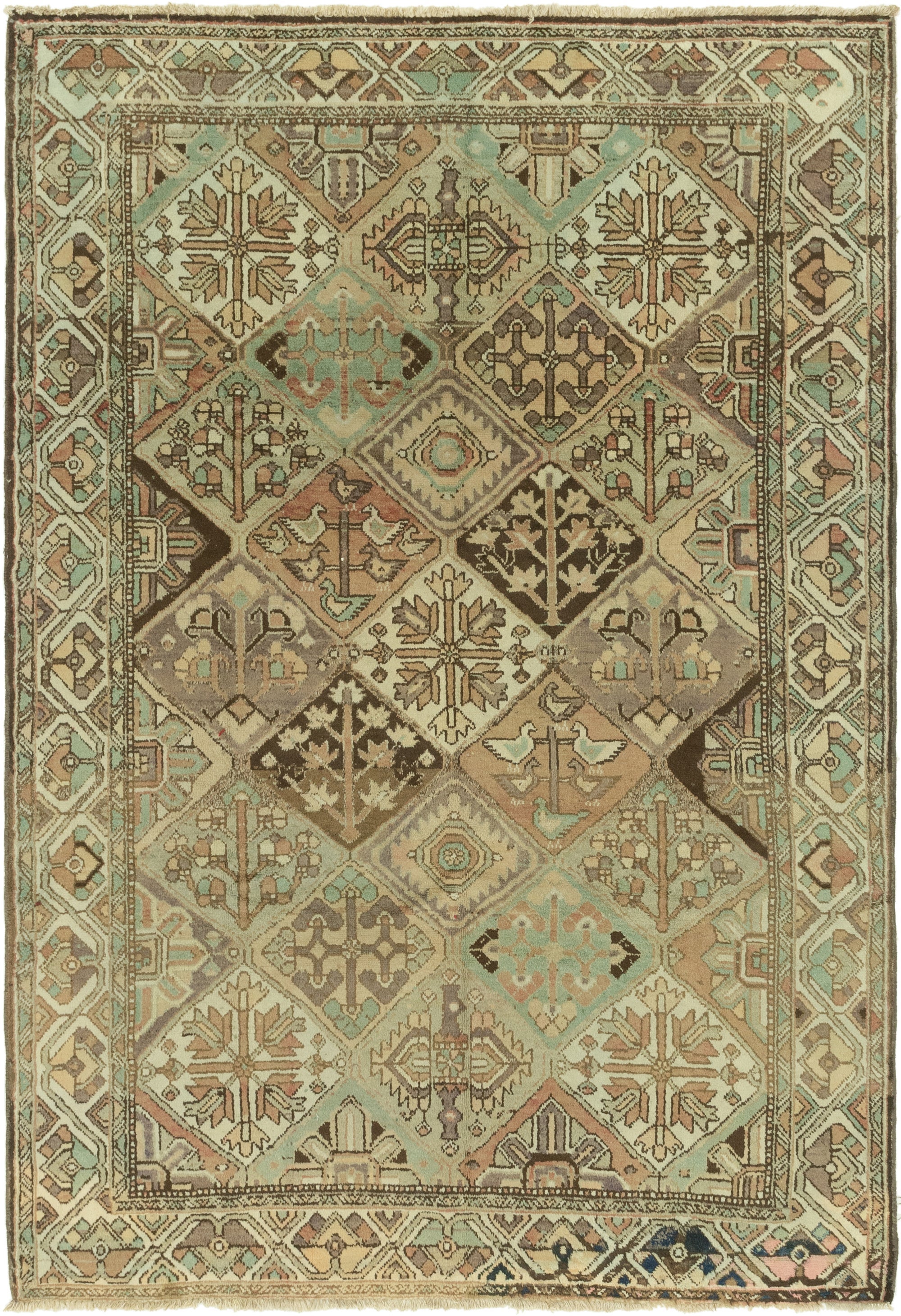 213cm x 310cm Bakhtiar Persian Rug