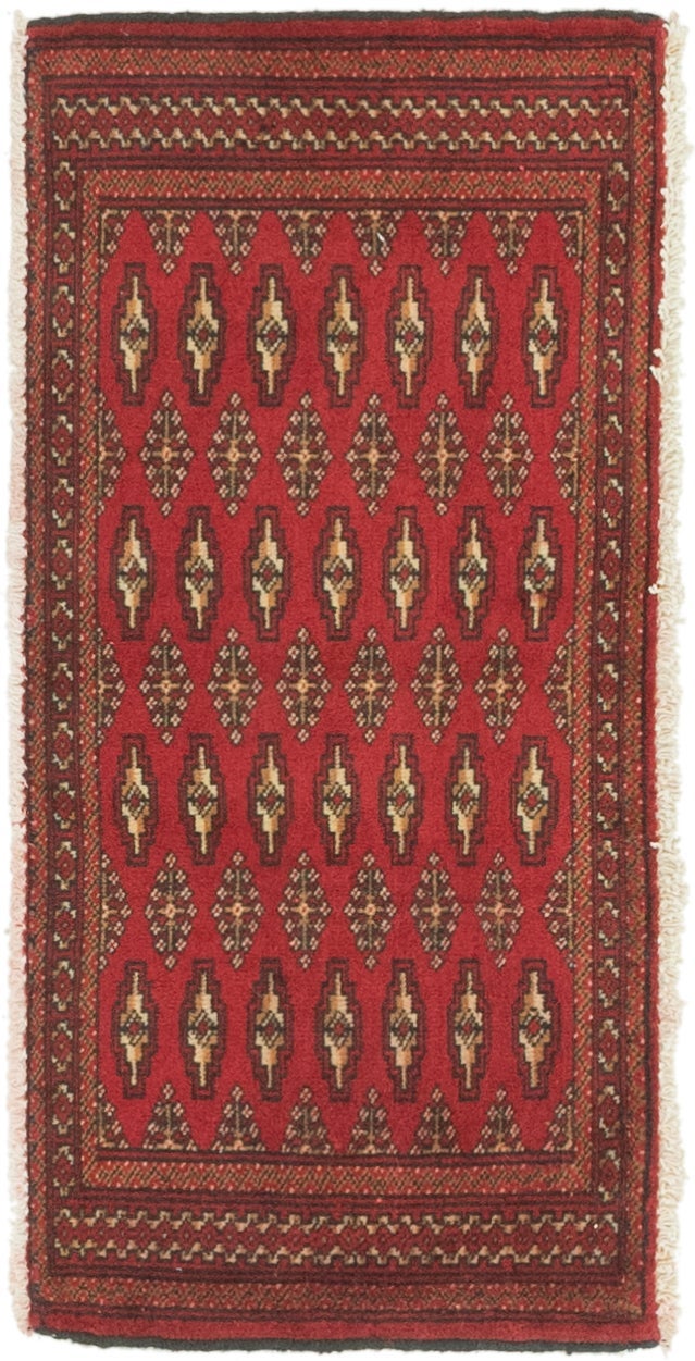 53cm x 112cm Torkaman Persian Rug