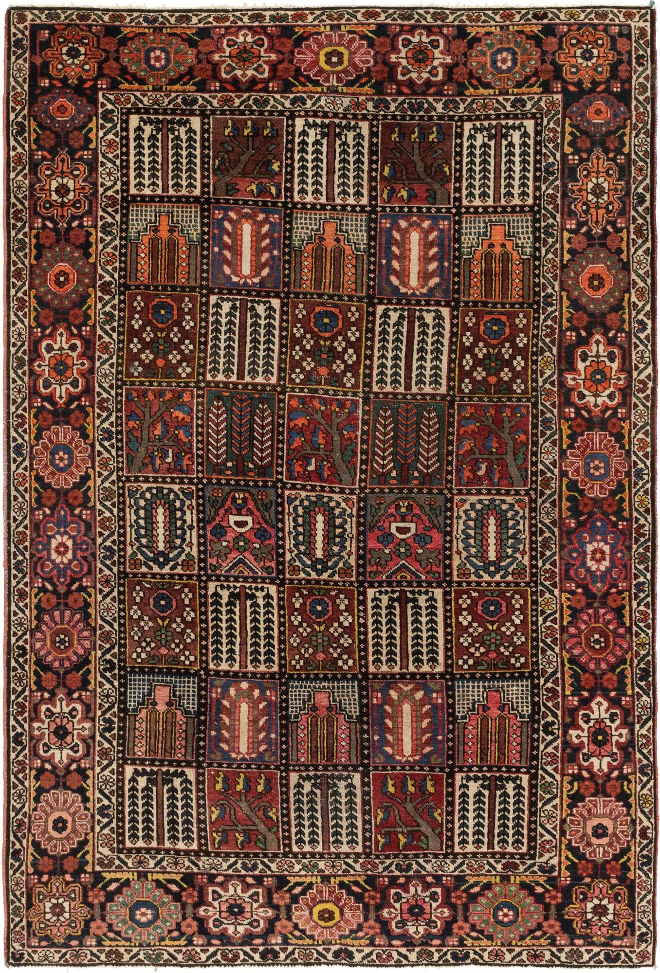 200cm x 305cm Bakhtiar Persian Rug