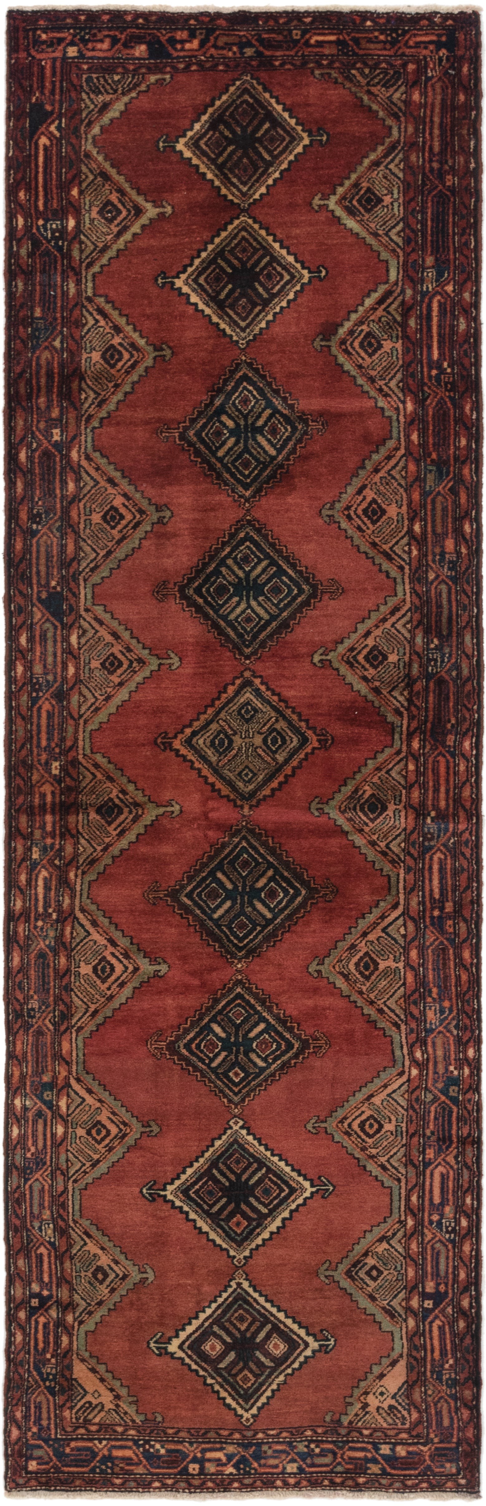 105cm x 355cm Chenar Persian Runner Rug