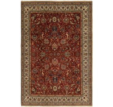 Red 6 9 X 10 Hereke Oriental Rug Rugs Com