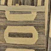 163cm x 188cm Kilim Modern Square Rug thumbnail