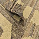 163cm x 188cm Kilim Modern Square Rug thumbnail