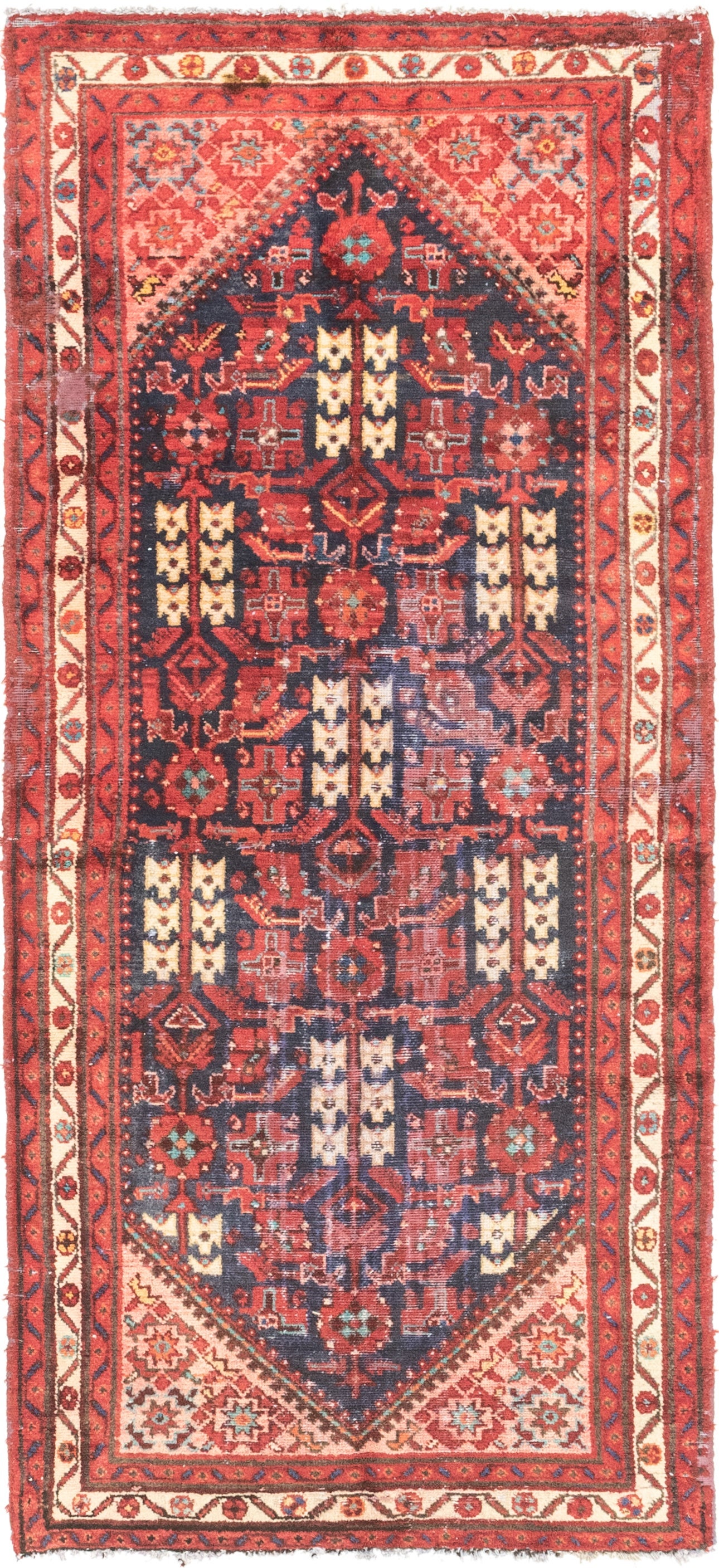 105cm x 240cm Hamedan Persian Runner ...