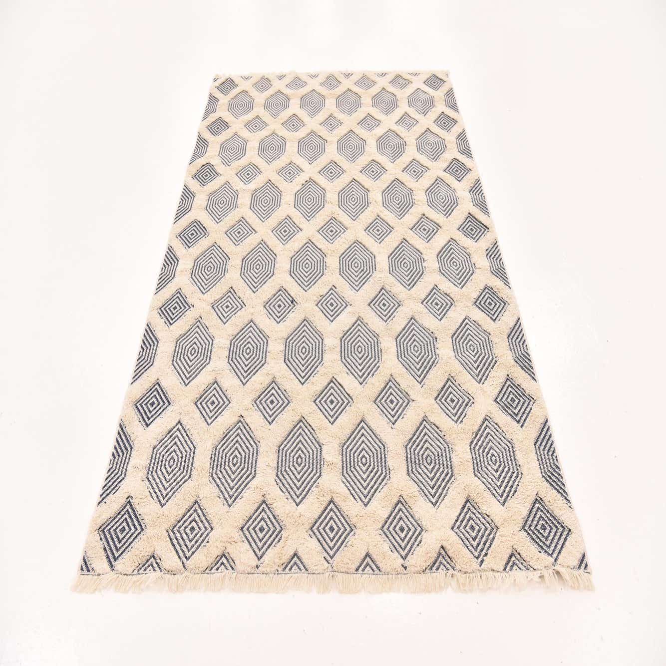 Blue 4' 9 x 7' 7 Arizona Rug | Rugs.com