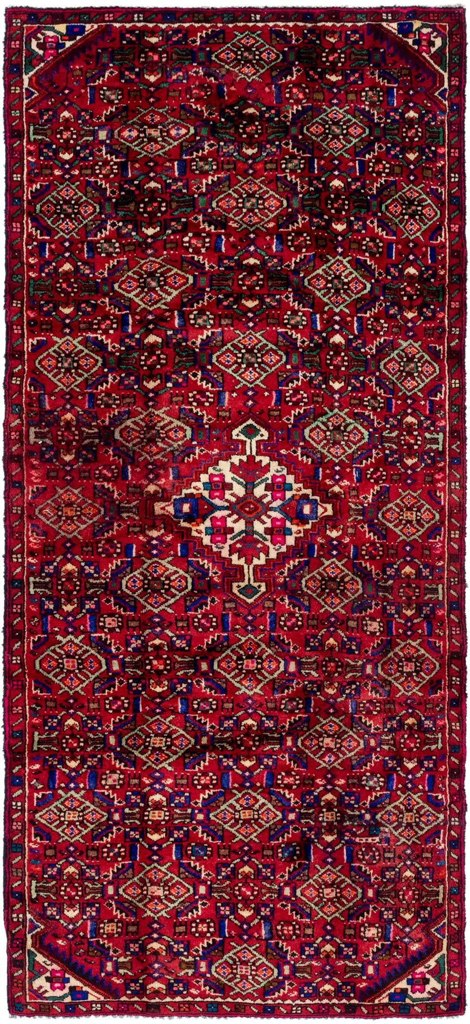 127cm x 280cm Hamedan Persian Runner ...