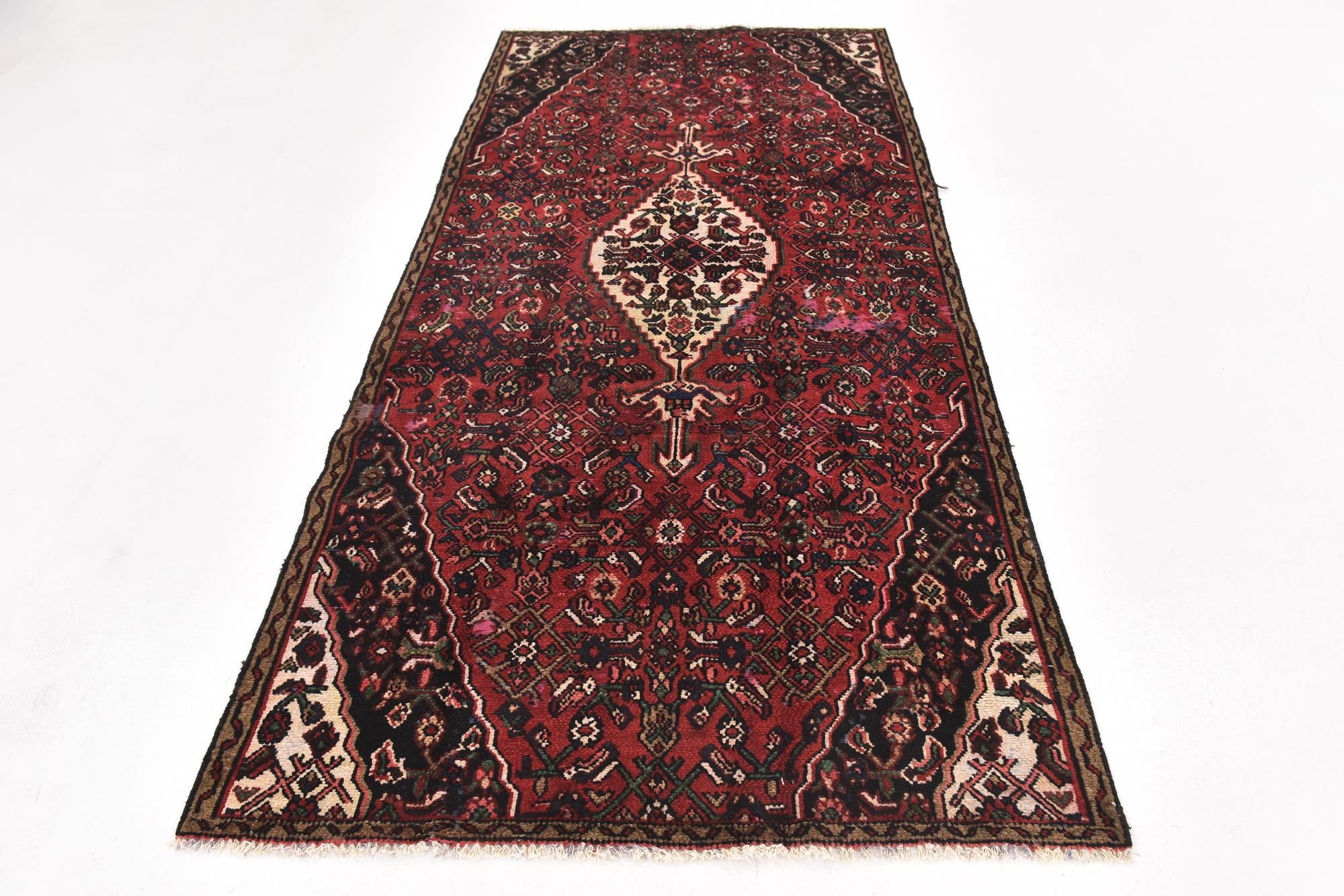 127cm x 265cm Hamedan Persian Runner ...