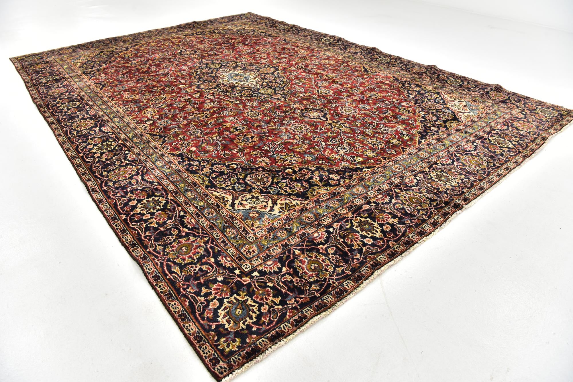 260cm x 360cm Mashad Persian Rug