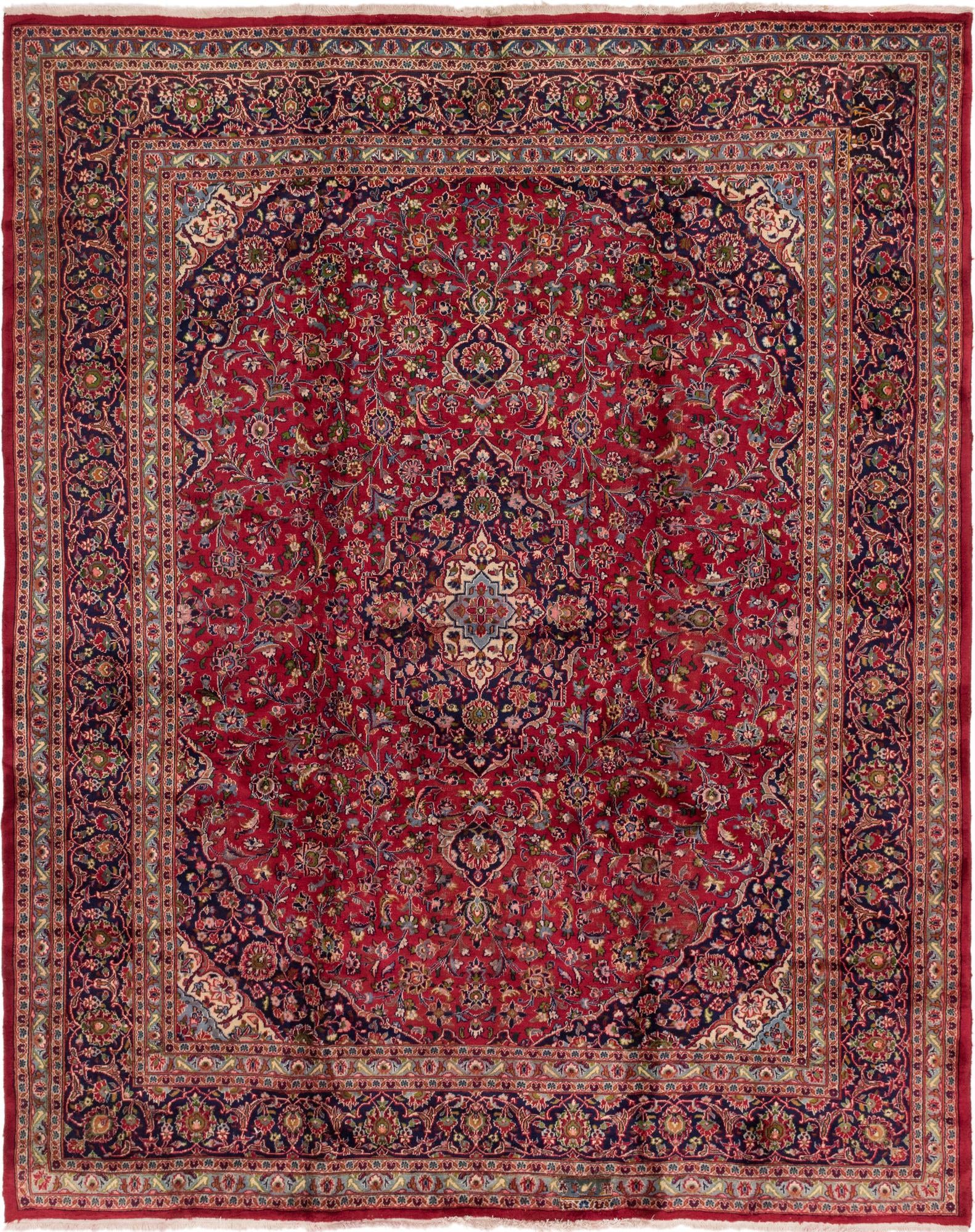 300cm x 375cm Mashad Persian Rug