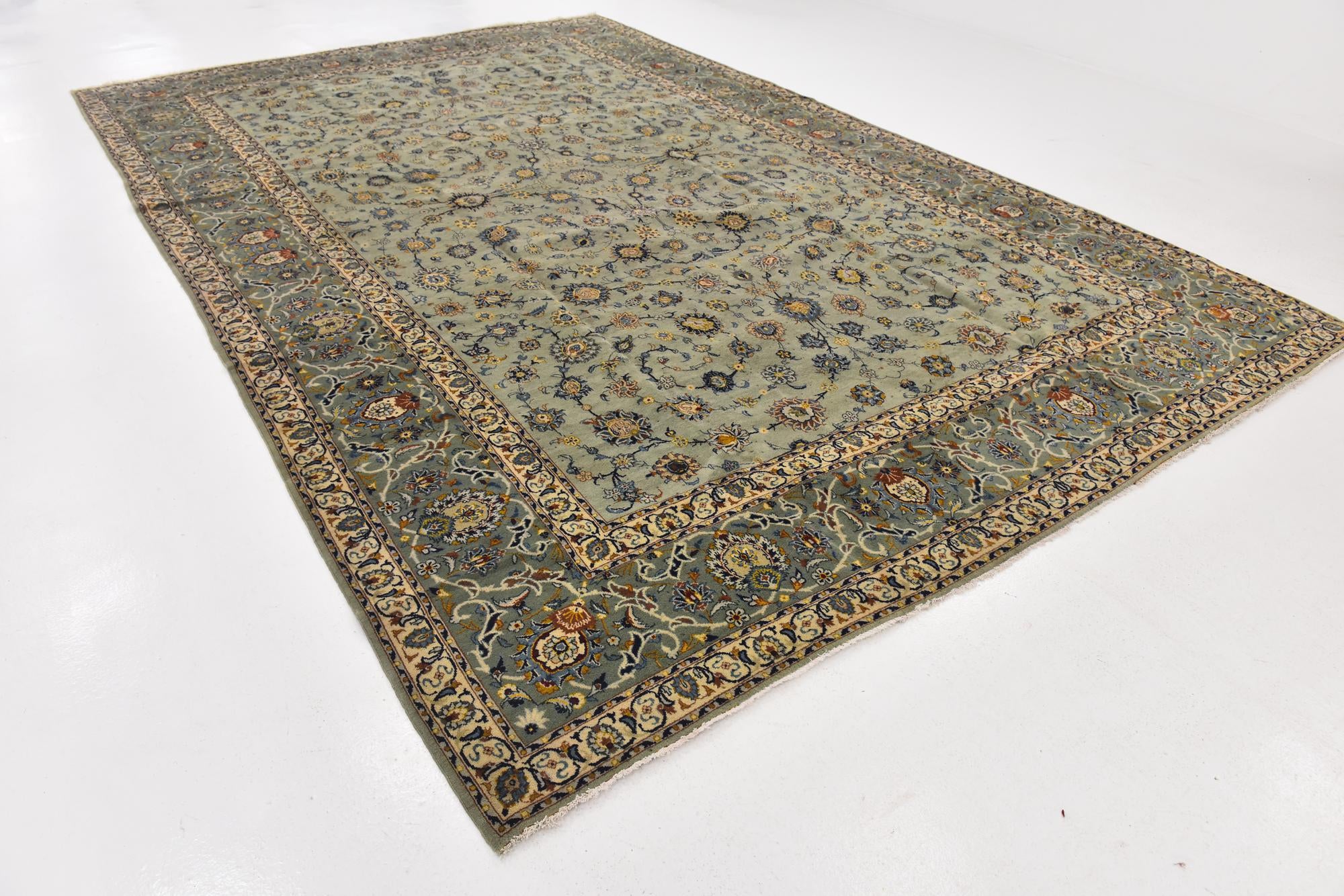 300cm x 457cm Kashan Persian Rug