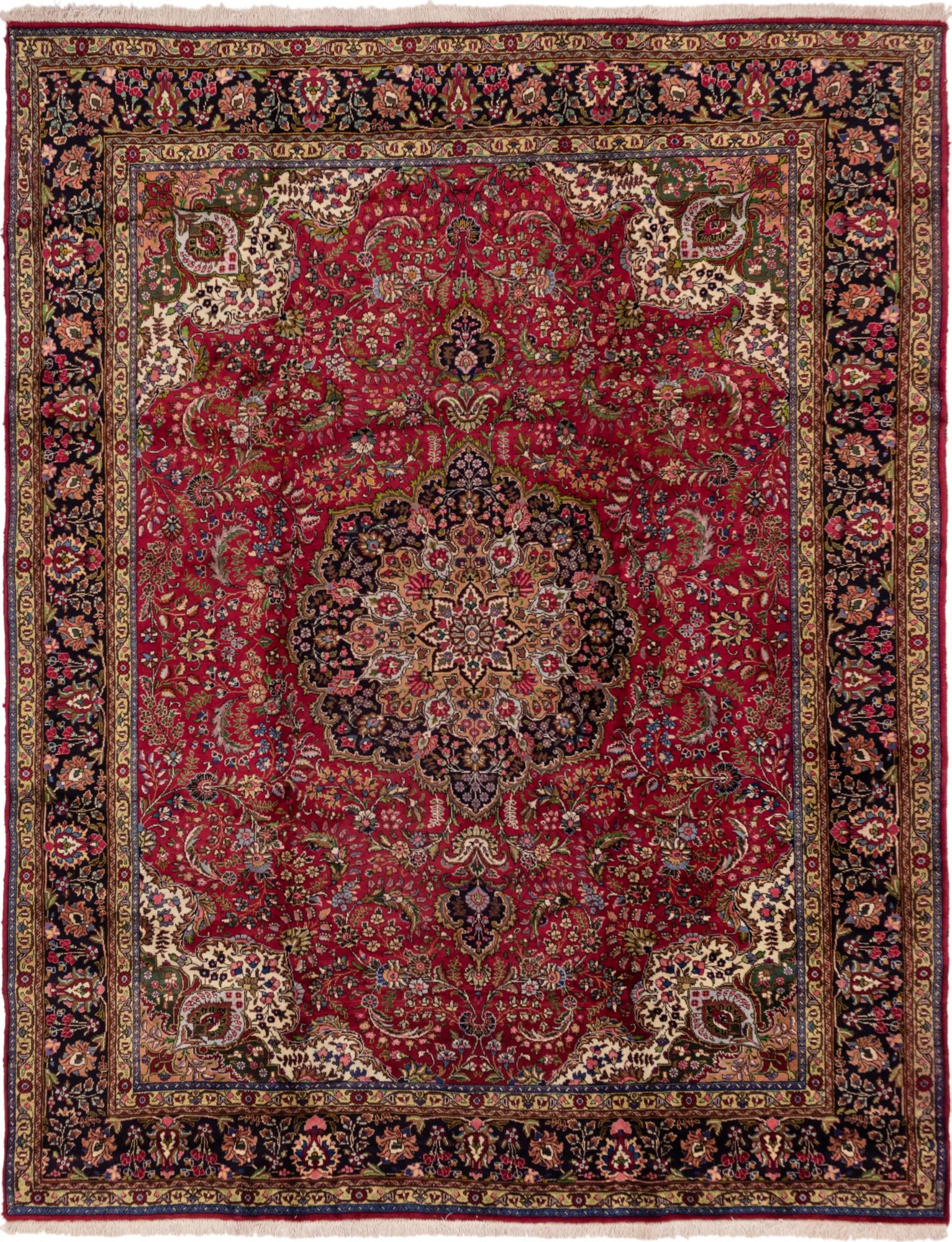 300cm x 385cm Tabriz Persian Rug
