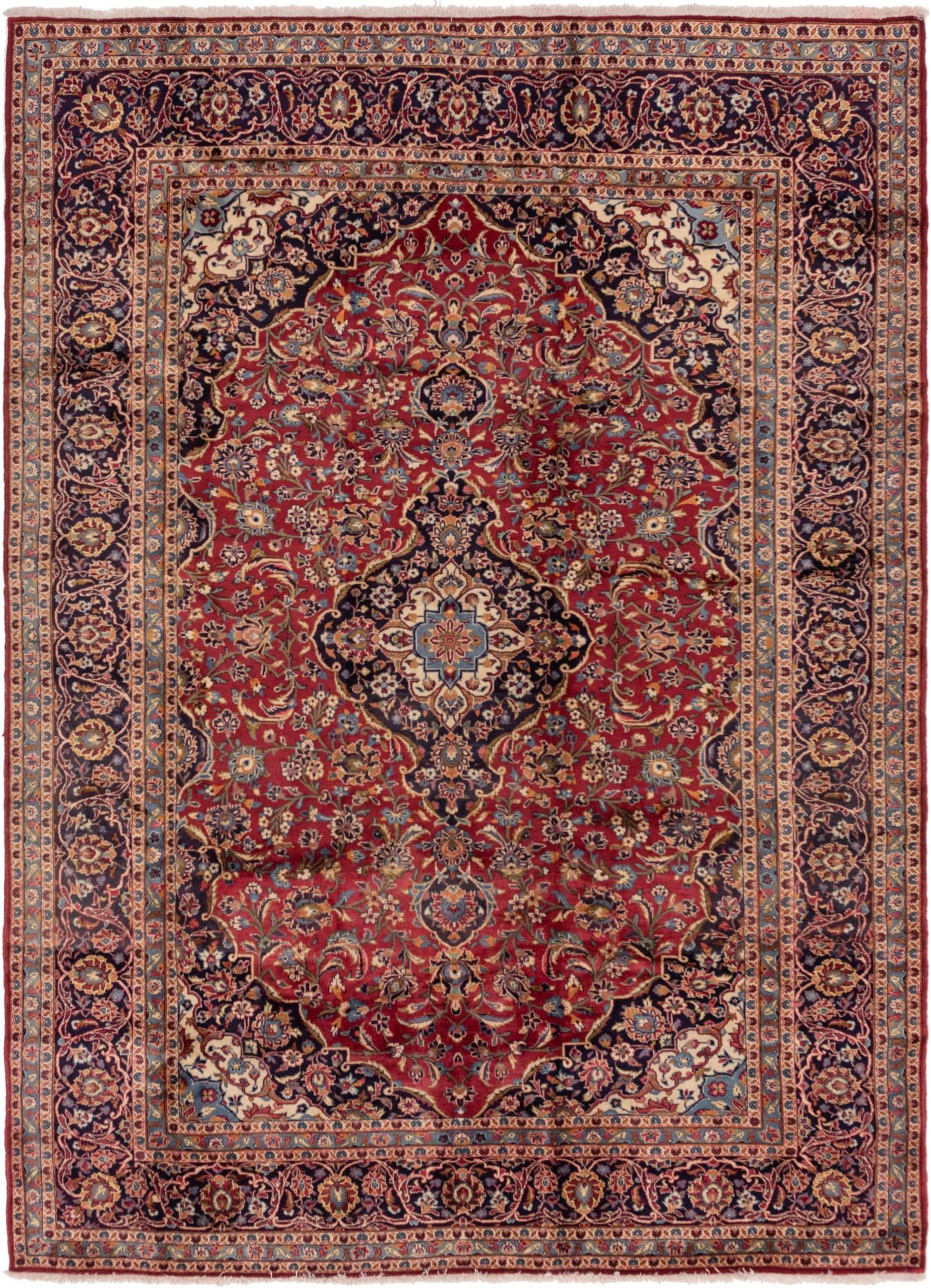 245cm x 335cm Kashan Persian Rug