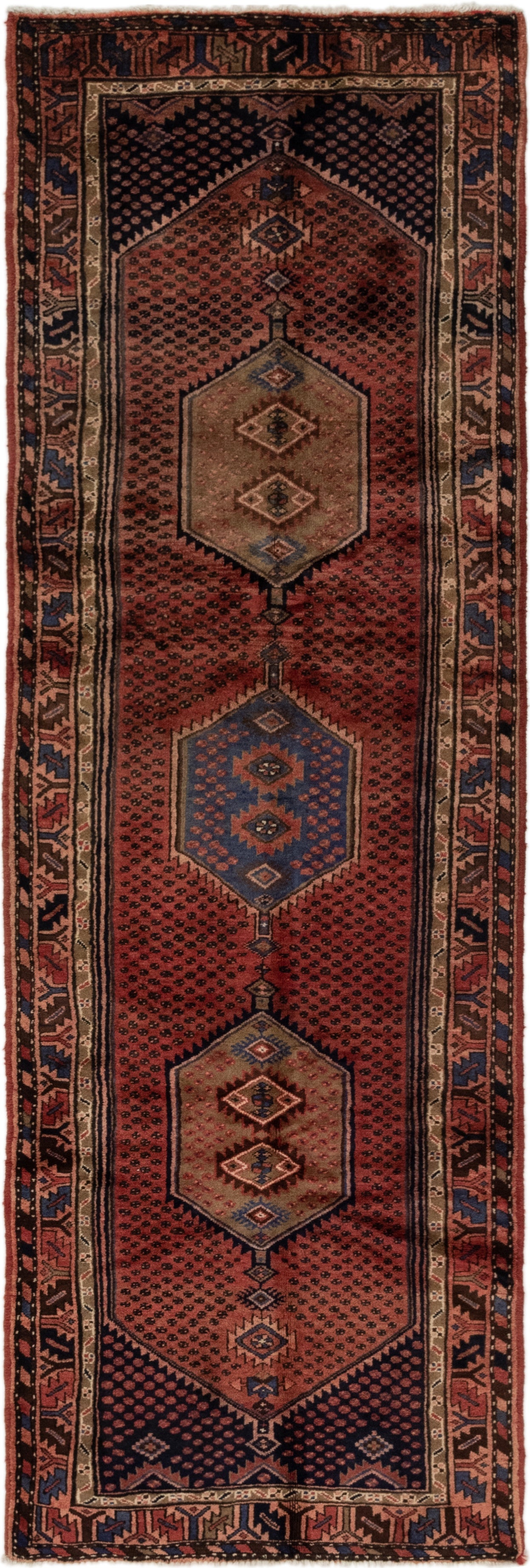 102cm x 305cm Hamedan Persian Runner ...