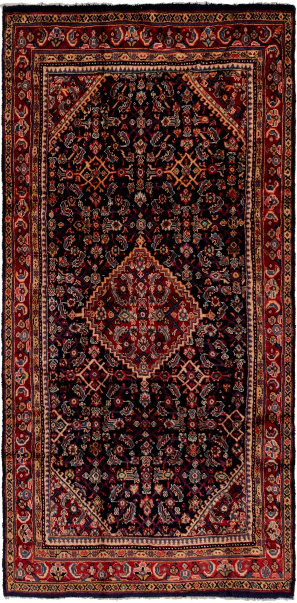 Image of 132cm x 275cm Farahan Persian Runner ...