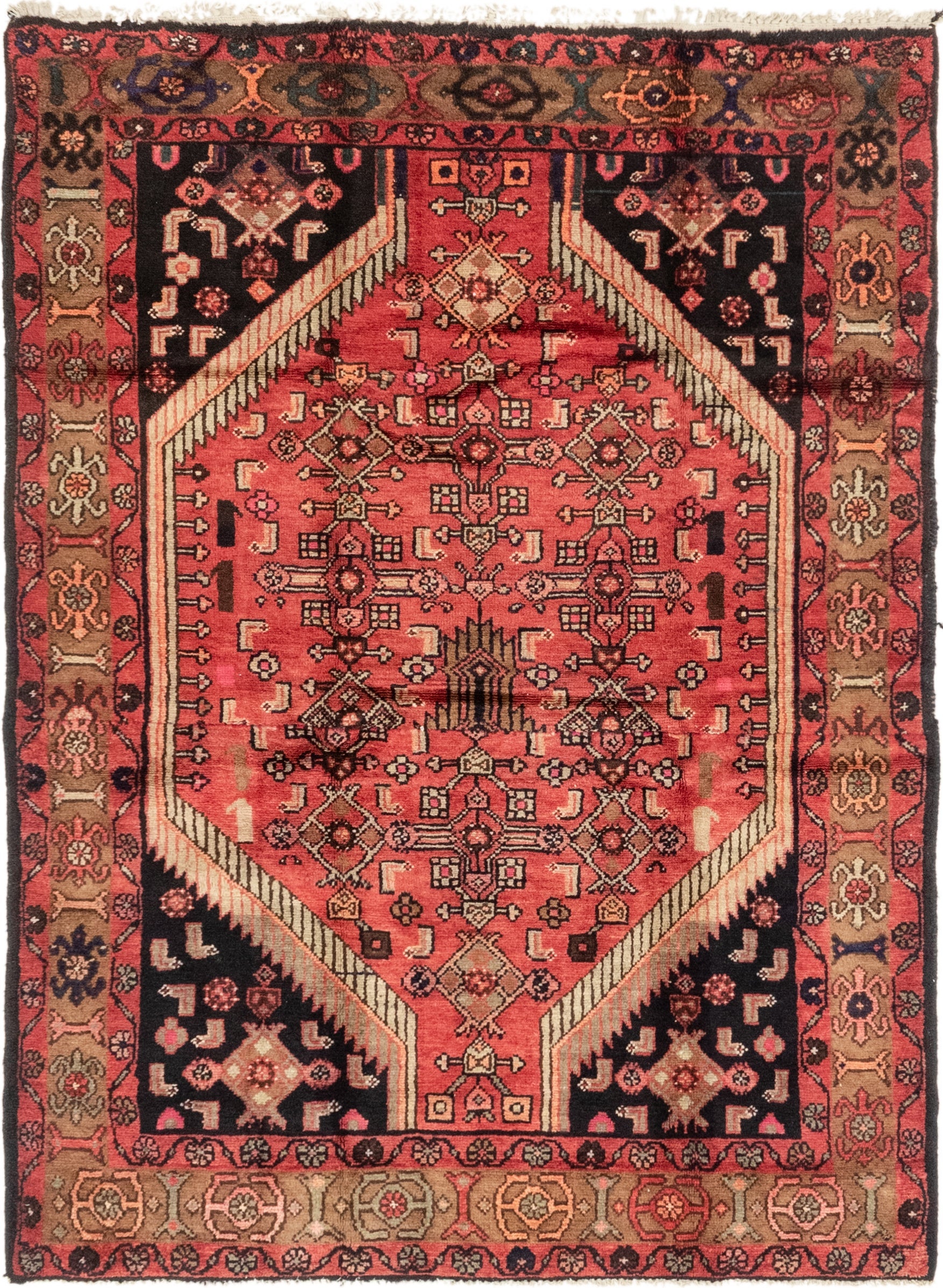 145cm x 193cm Darjazin Persian Rug