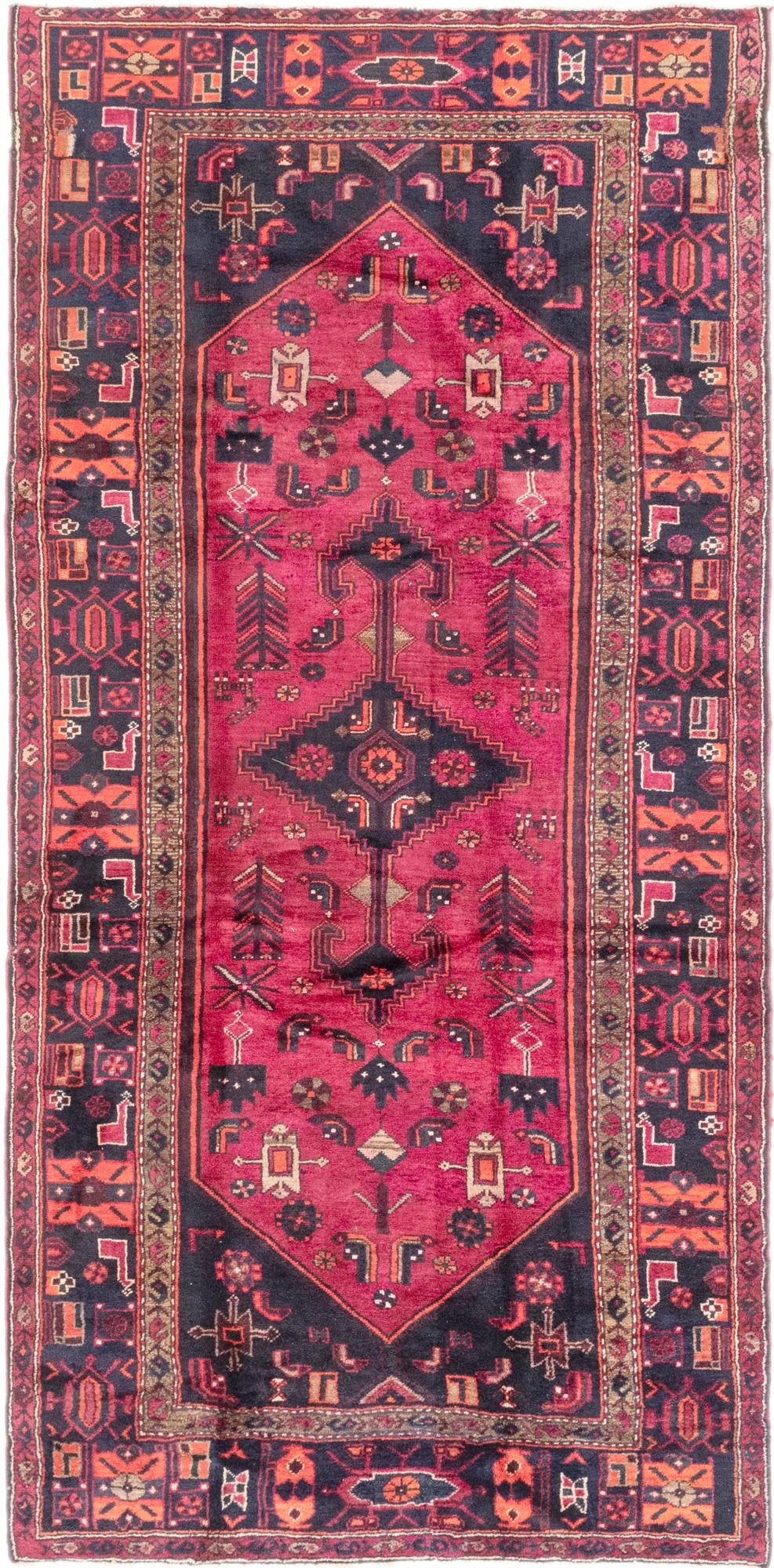 152cm x 315cm Hamedan Persian Runner ...