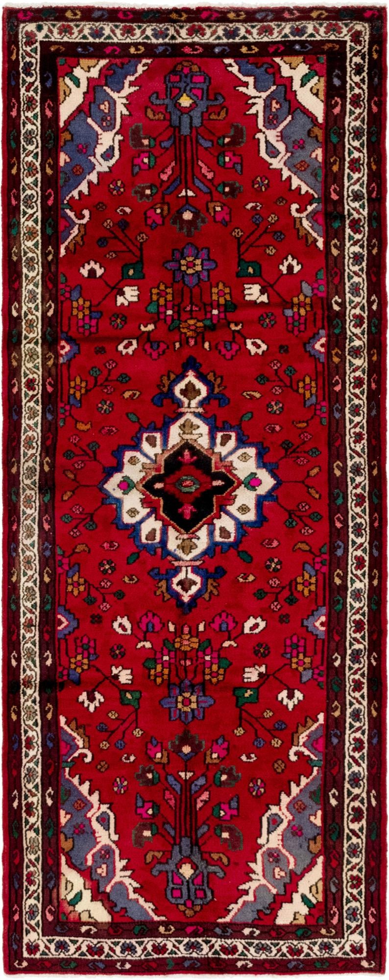 105cm x 275cm Hamedan Persian Runner ...