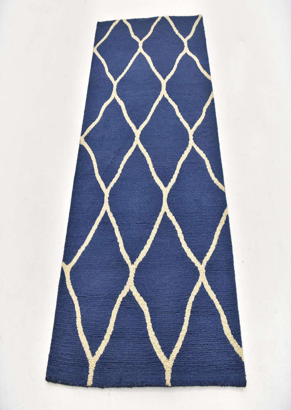 Navy Blue 3' 6 x 5' 4 Luna Rug