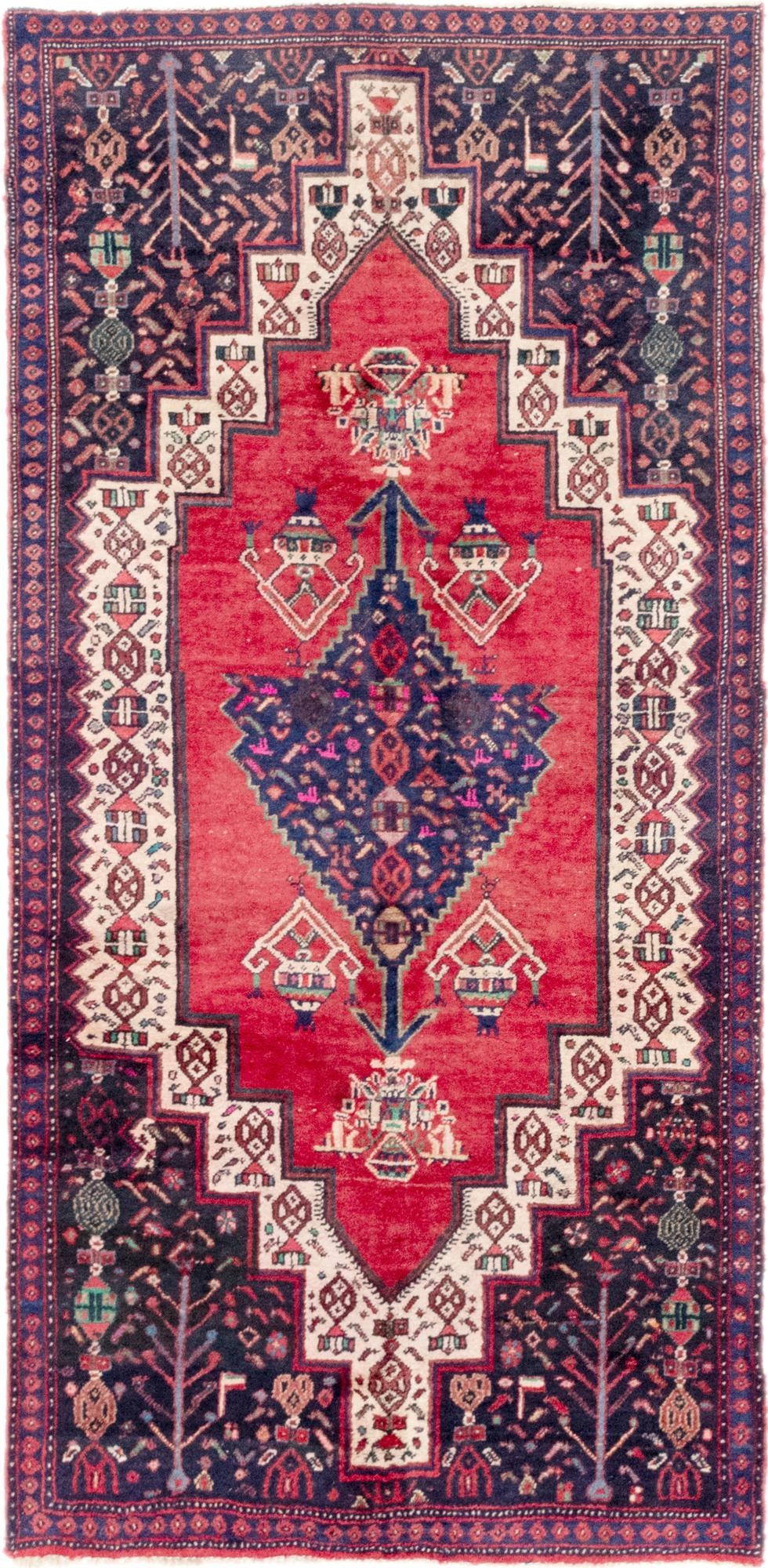 112cm x 230cm Hamedan Persian Runner ...