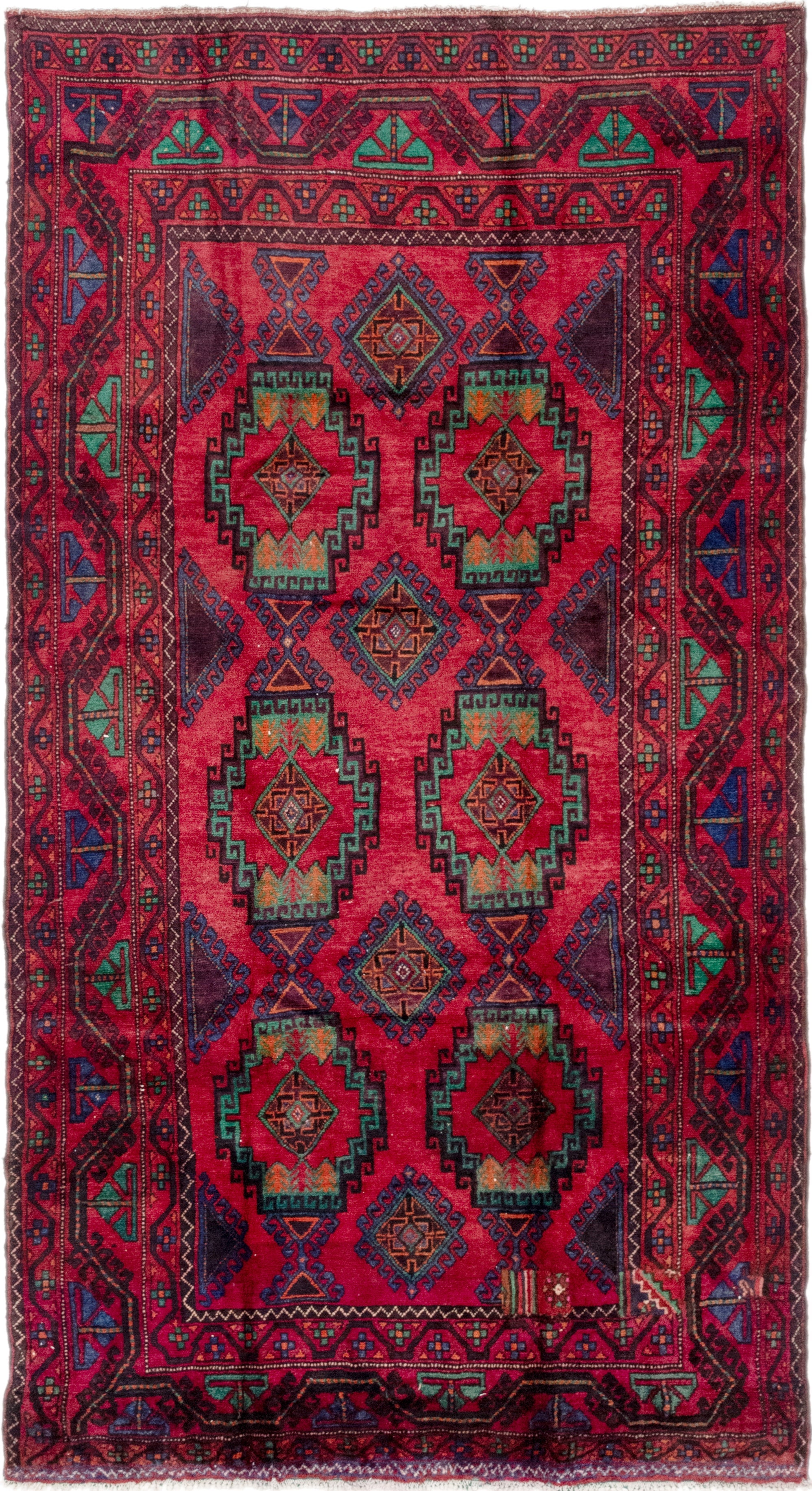 157cm x 295cm Hamedan Persian Runner ...