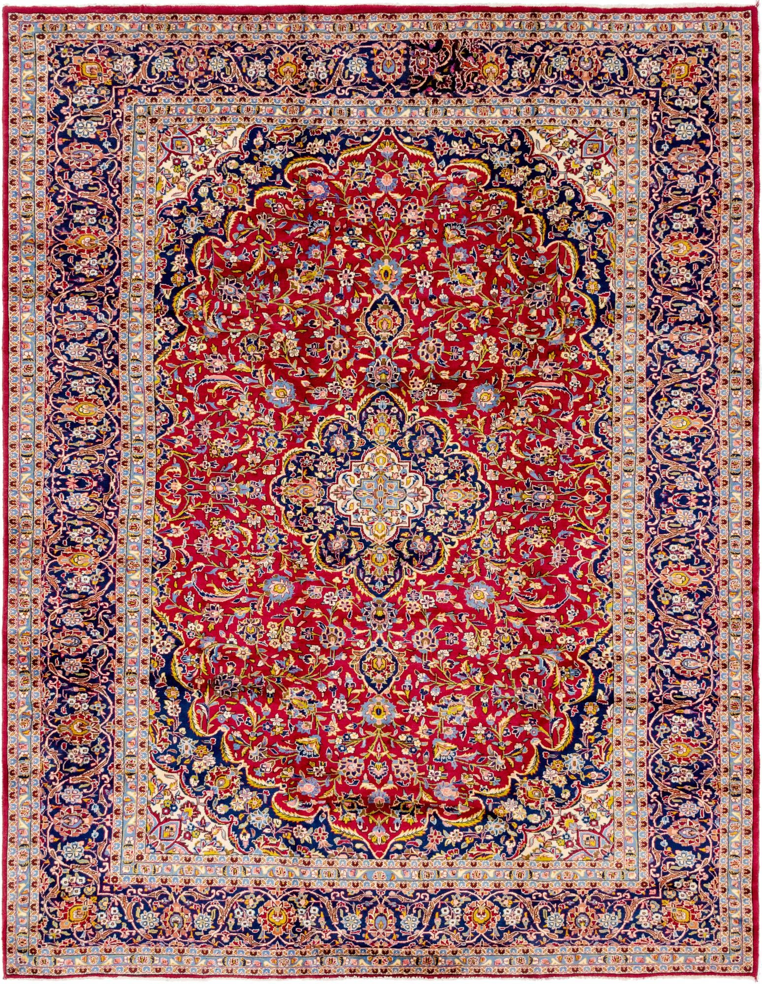 312cm x 405cm Kashan Persian Rug