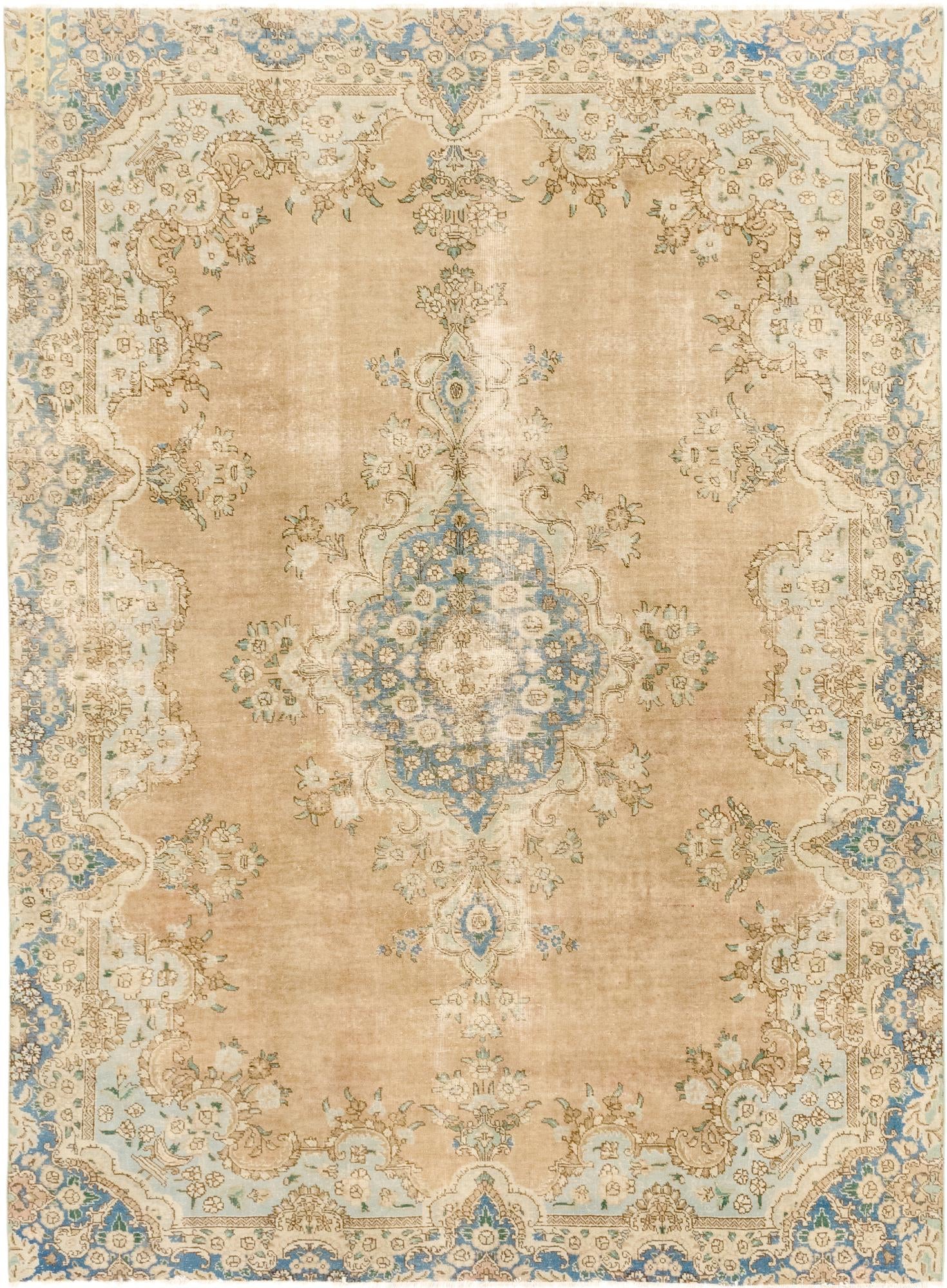 257cm x 348cm Ultra Vintage Persian Rug