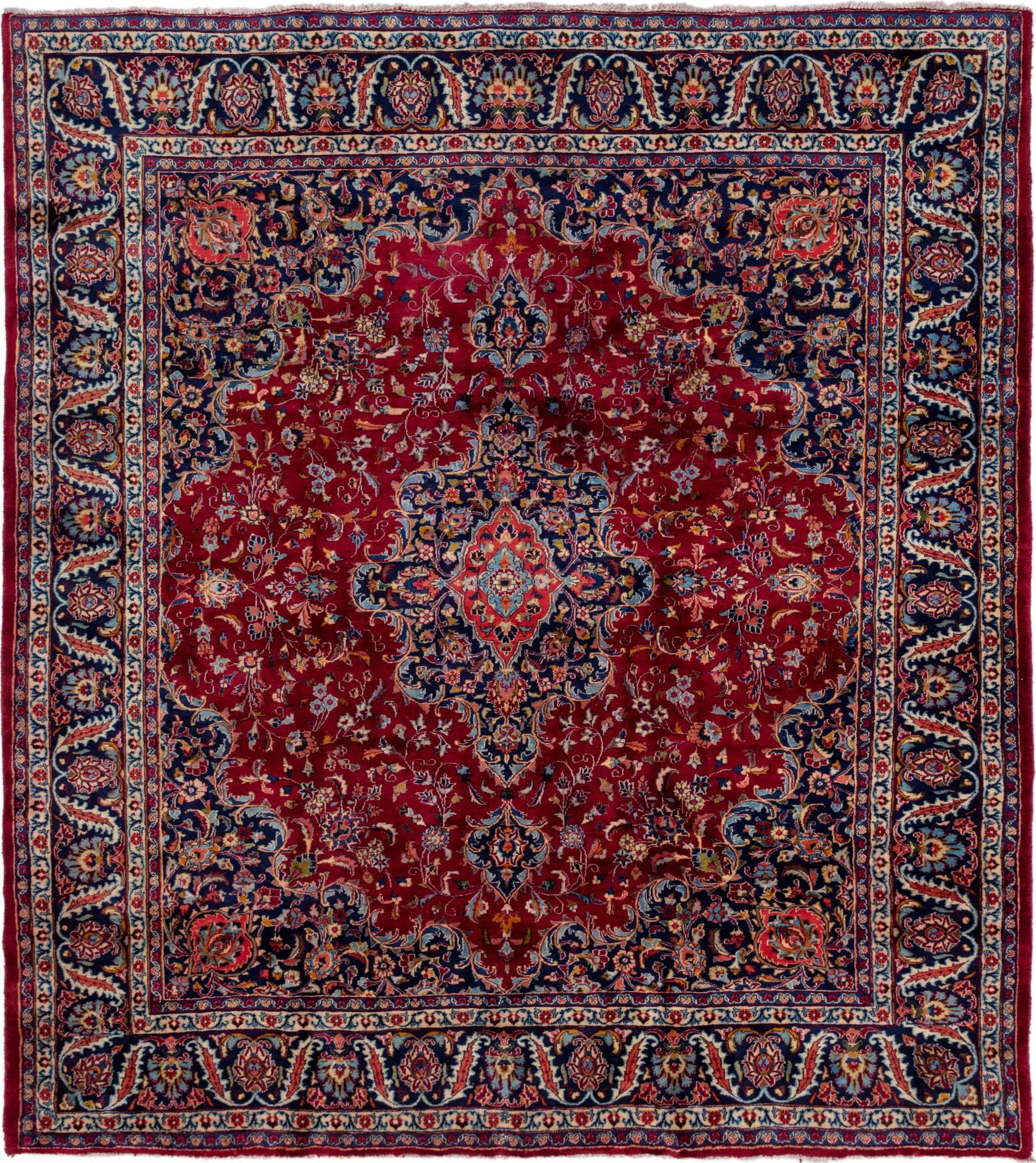 305cm x 335cm Mashad Persian Rug