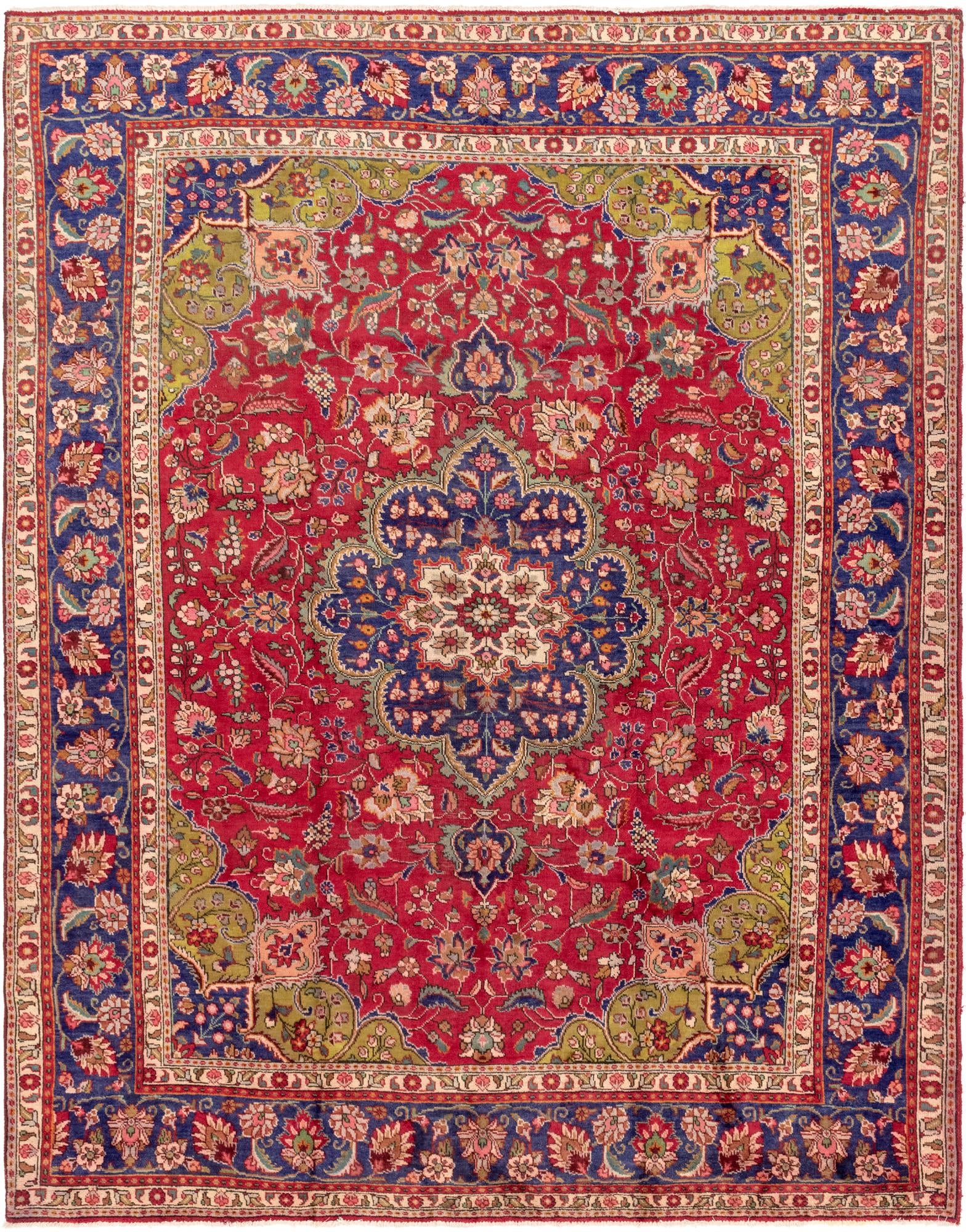 Image of 305cm x 385cm Tabriz Persian Rug