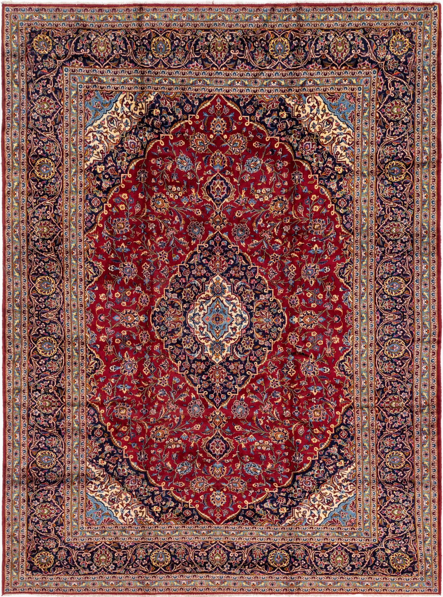 305cm x 427cm Kashan Persian Rug