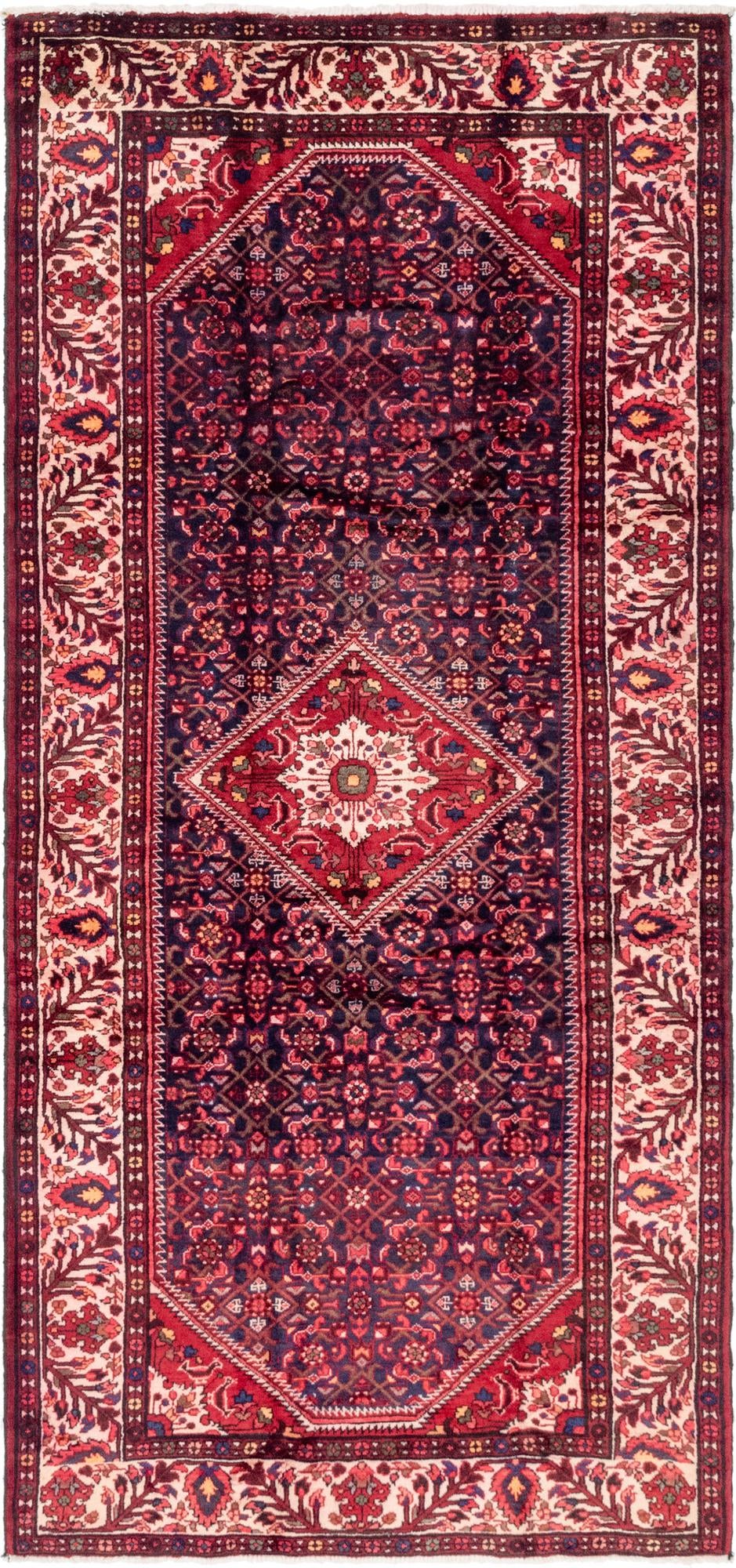 160cm x 343cm Hossainabad Persian Run...