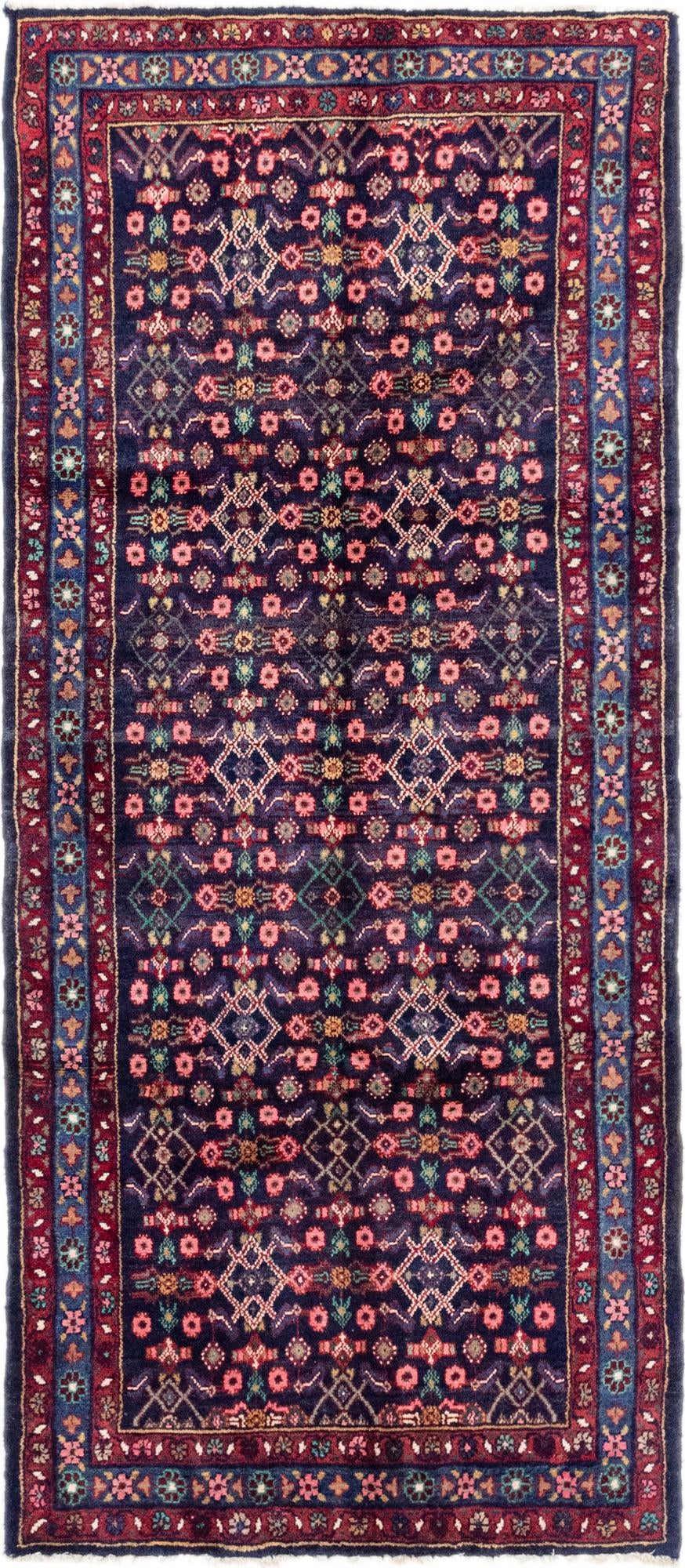 115cm x 267cm Hossainabad Persian Run...