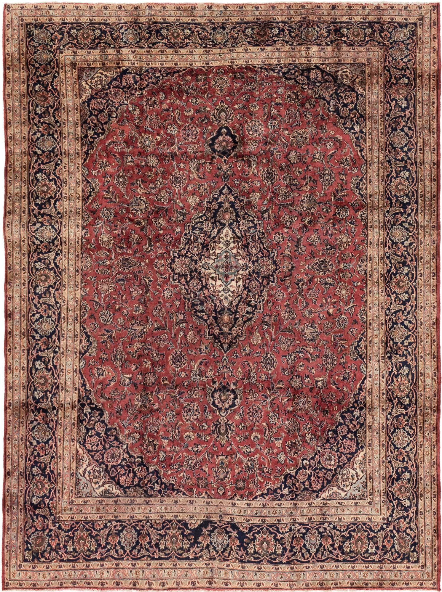 287cm x 375cm Mashad Persian Rug