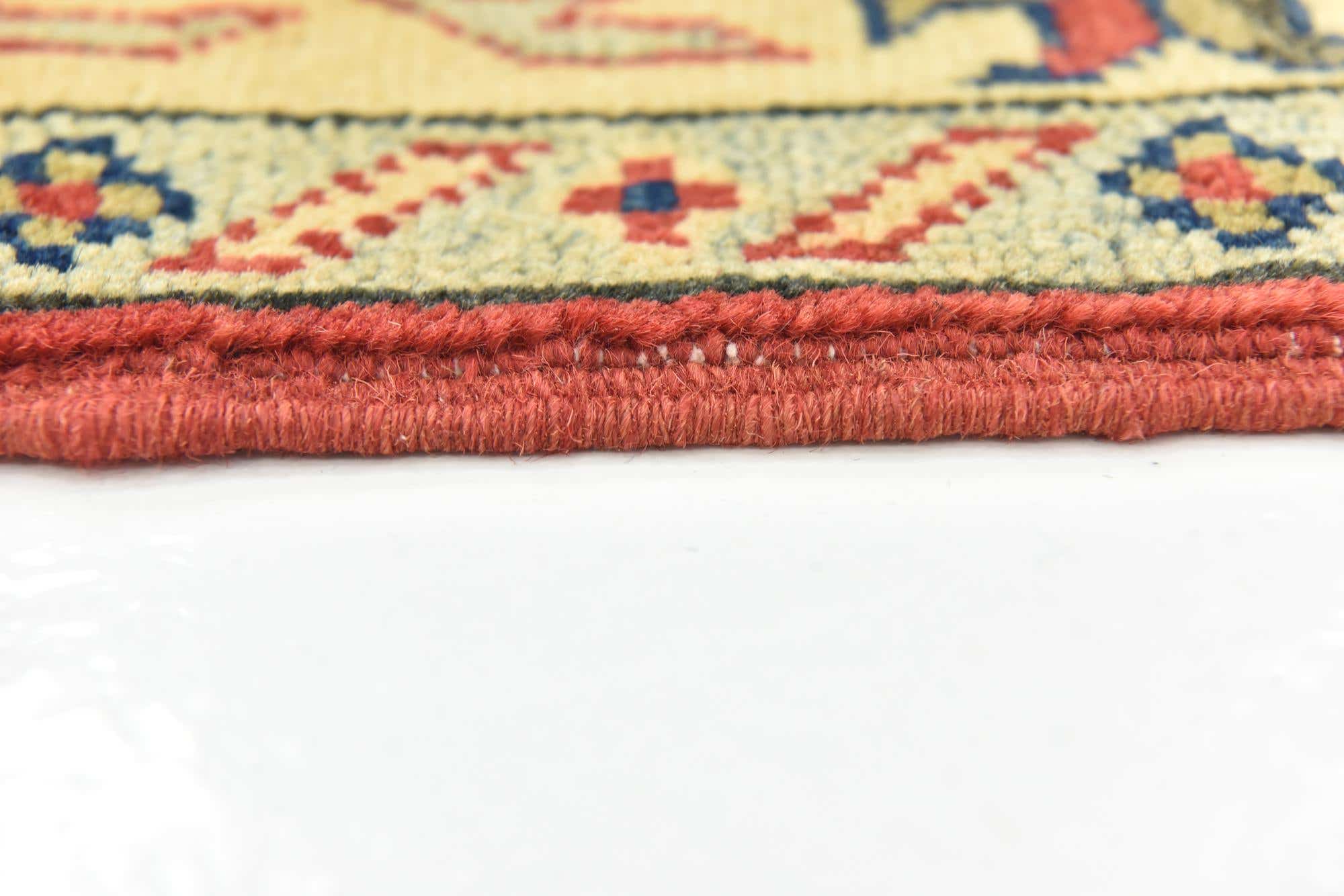 Red 2' 10 x 9' 9 Kazak Runner Rug | Rugs.com