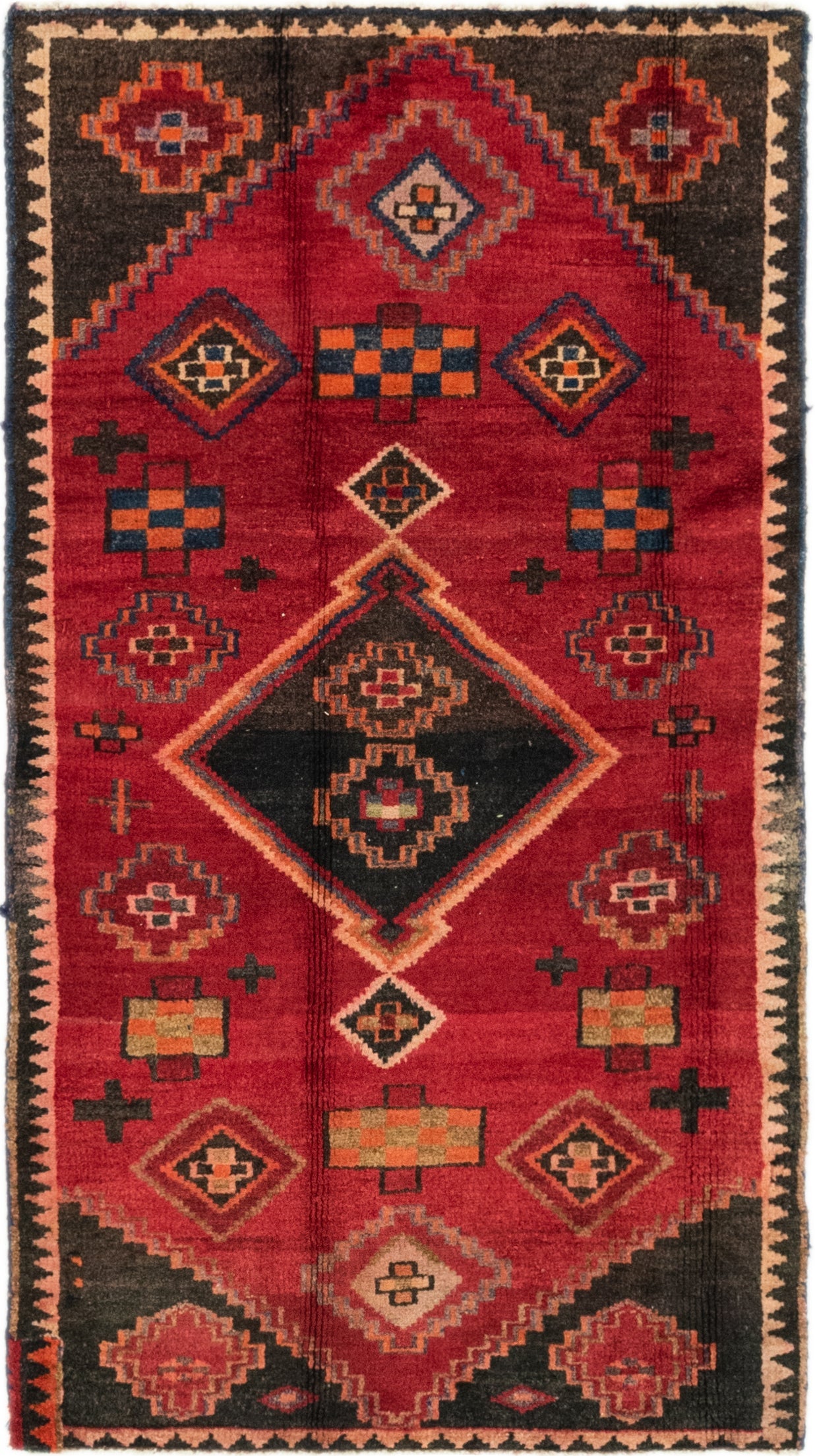 102cm x 183cm Hamedan Persian Rug