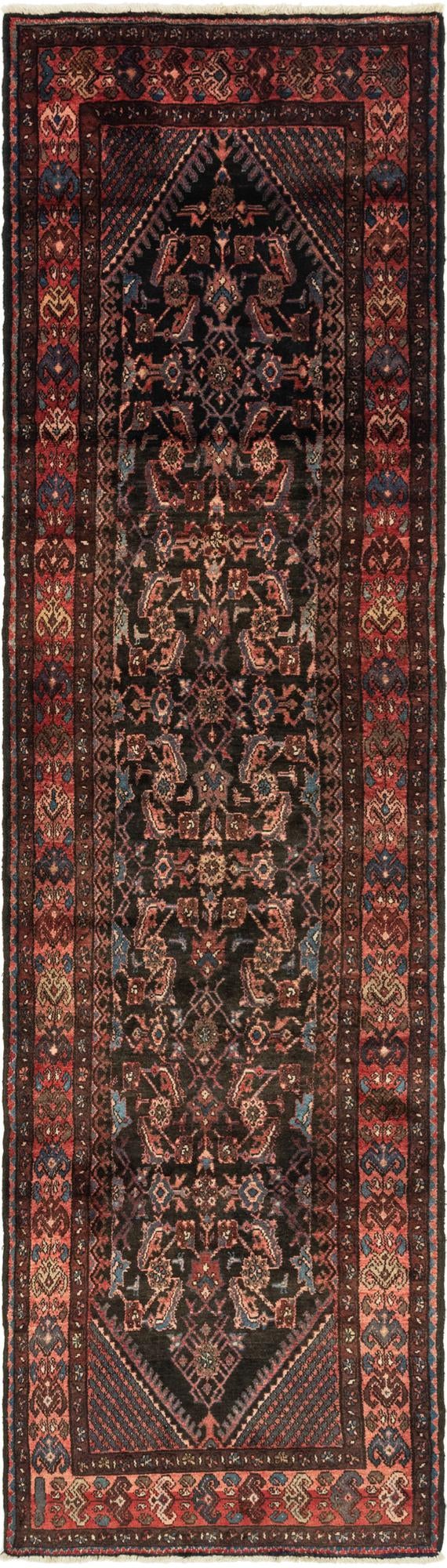 107cm x 400cm Hossainabad Persian Run...