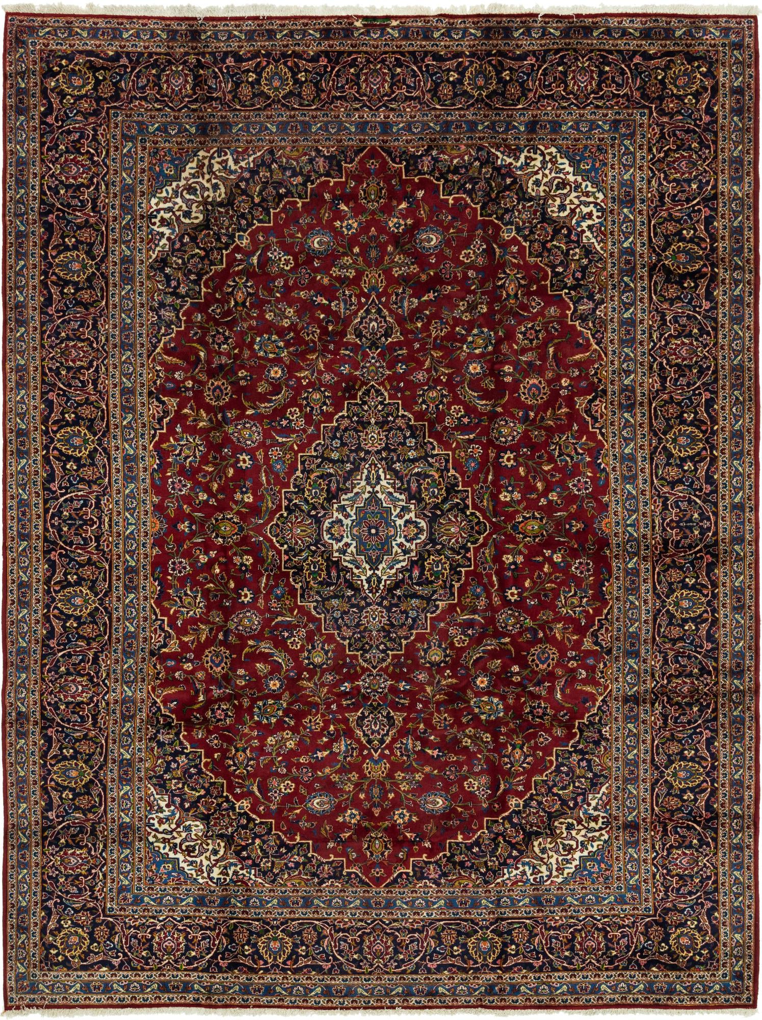 290cm x 385cm Kashan Persian Rug