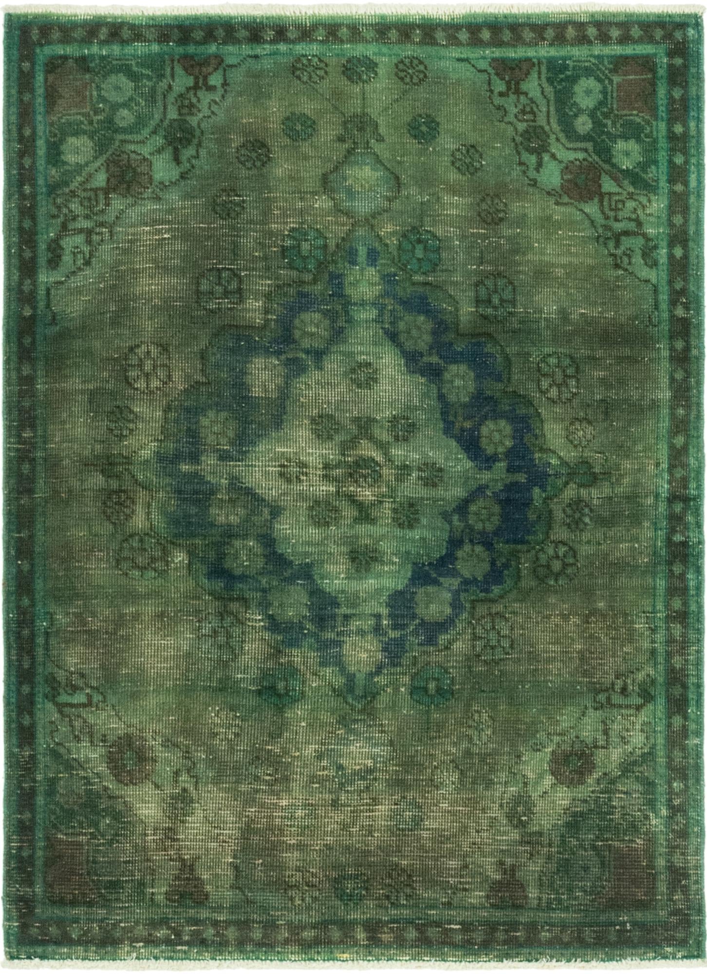 97cm x 135cm Ultra Vintage Persian Rug