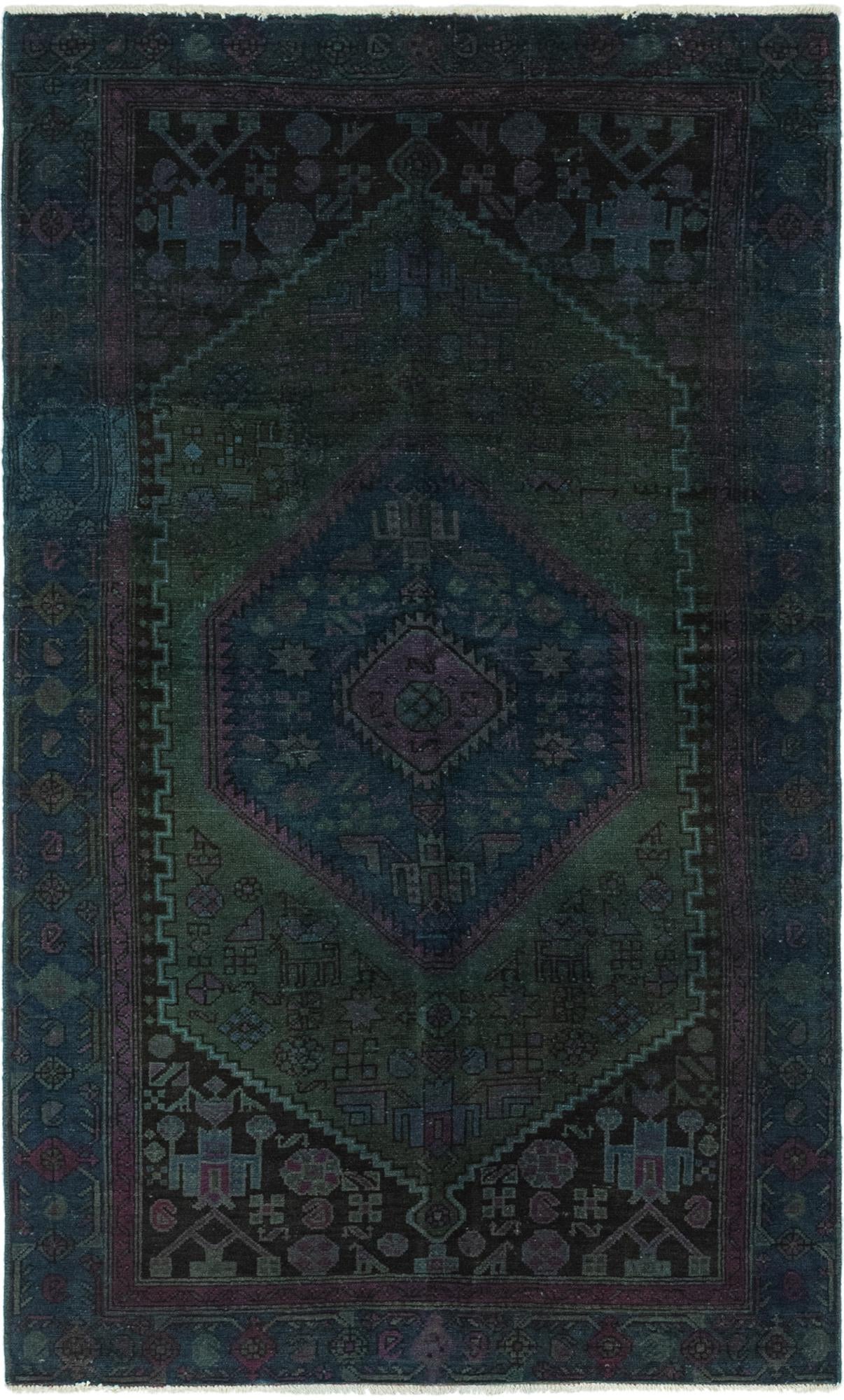 122cm x 208cm Ultra Vintage Persian Rug