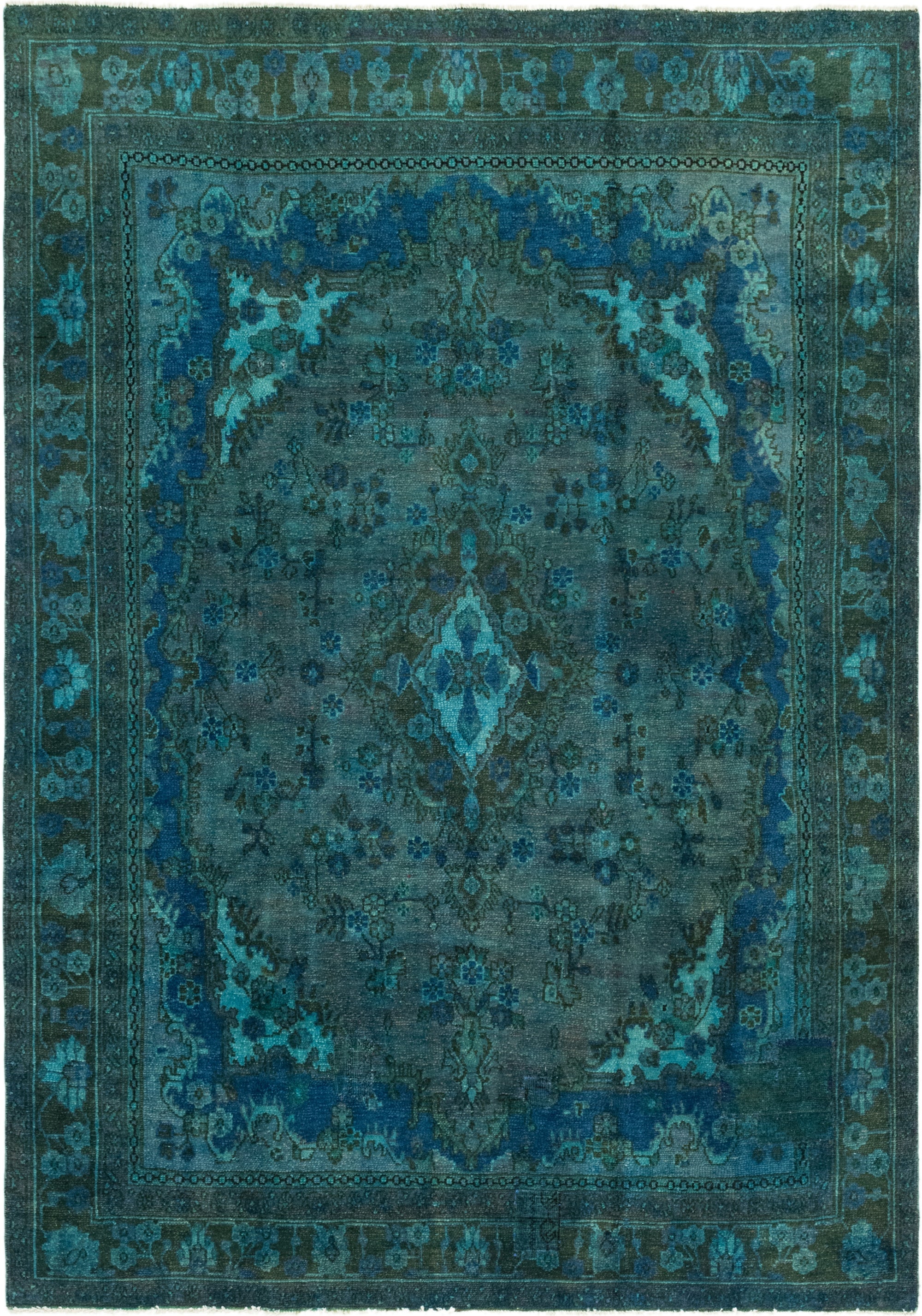 203cm x 287cm Ultra Vintage Persian Rug