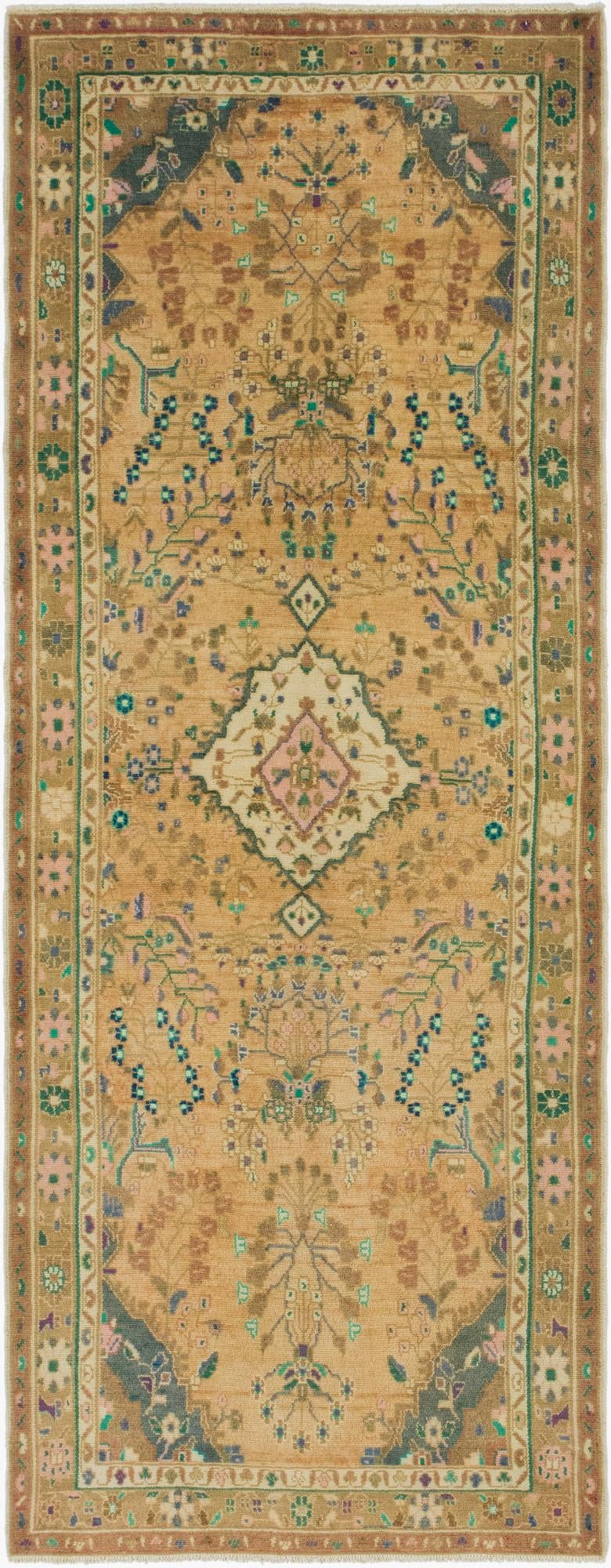 102cm x 277cm Ultra Vintage Persian R...