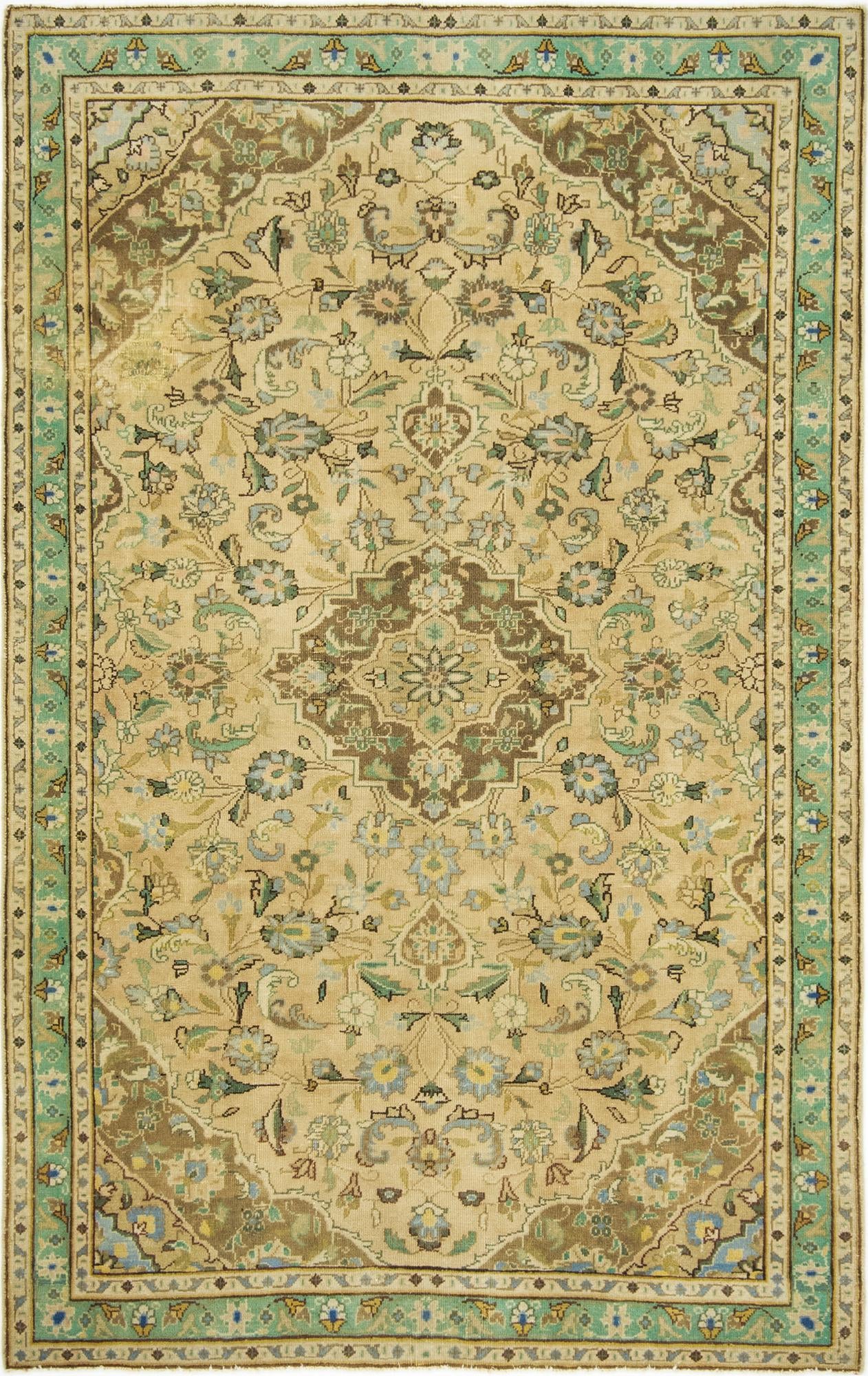 122cm x 188cm Ultra Vintage Persian Rug