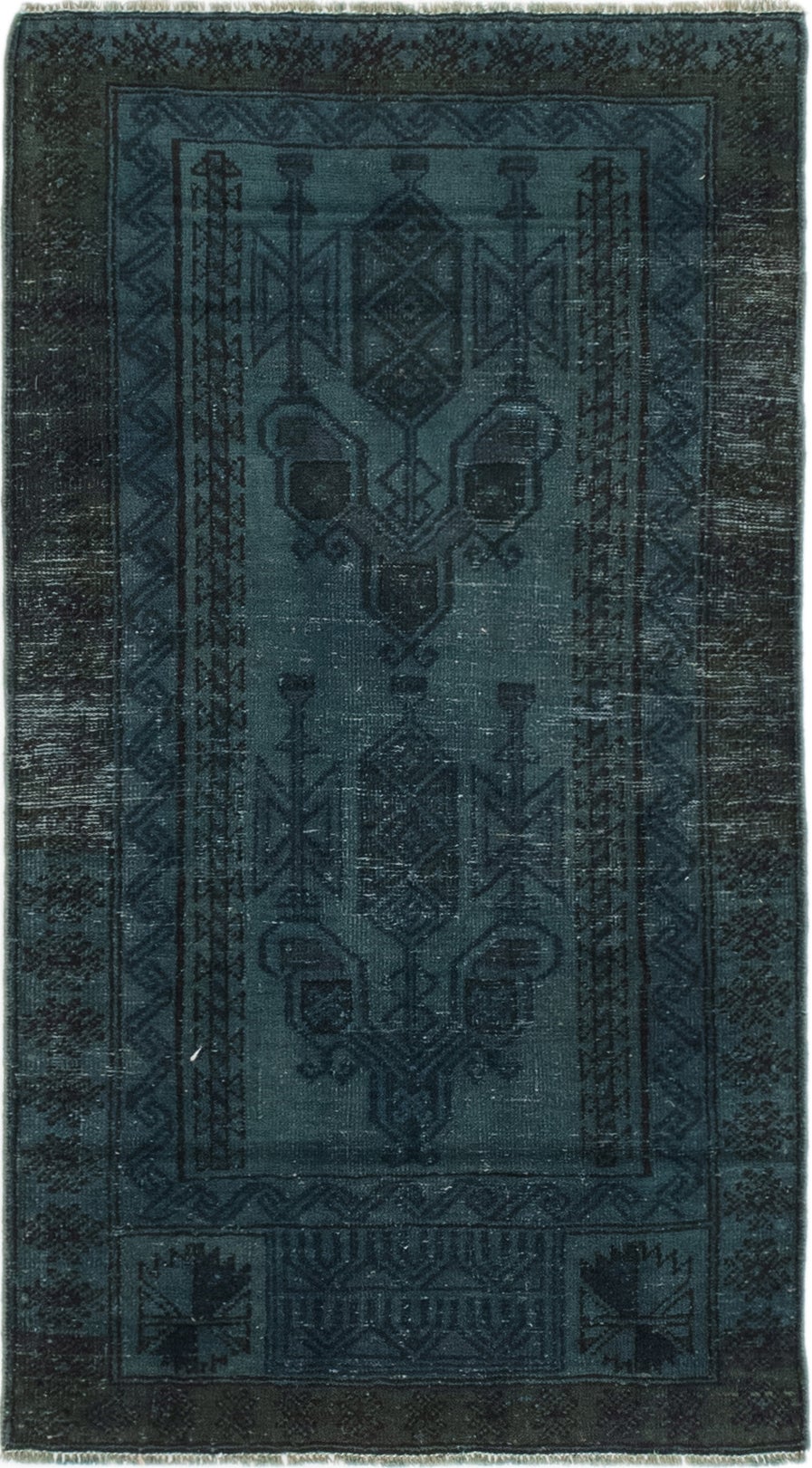 80cm x 145cm Ultra Vintage Persian Rug