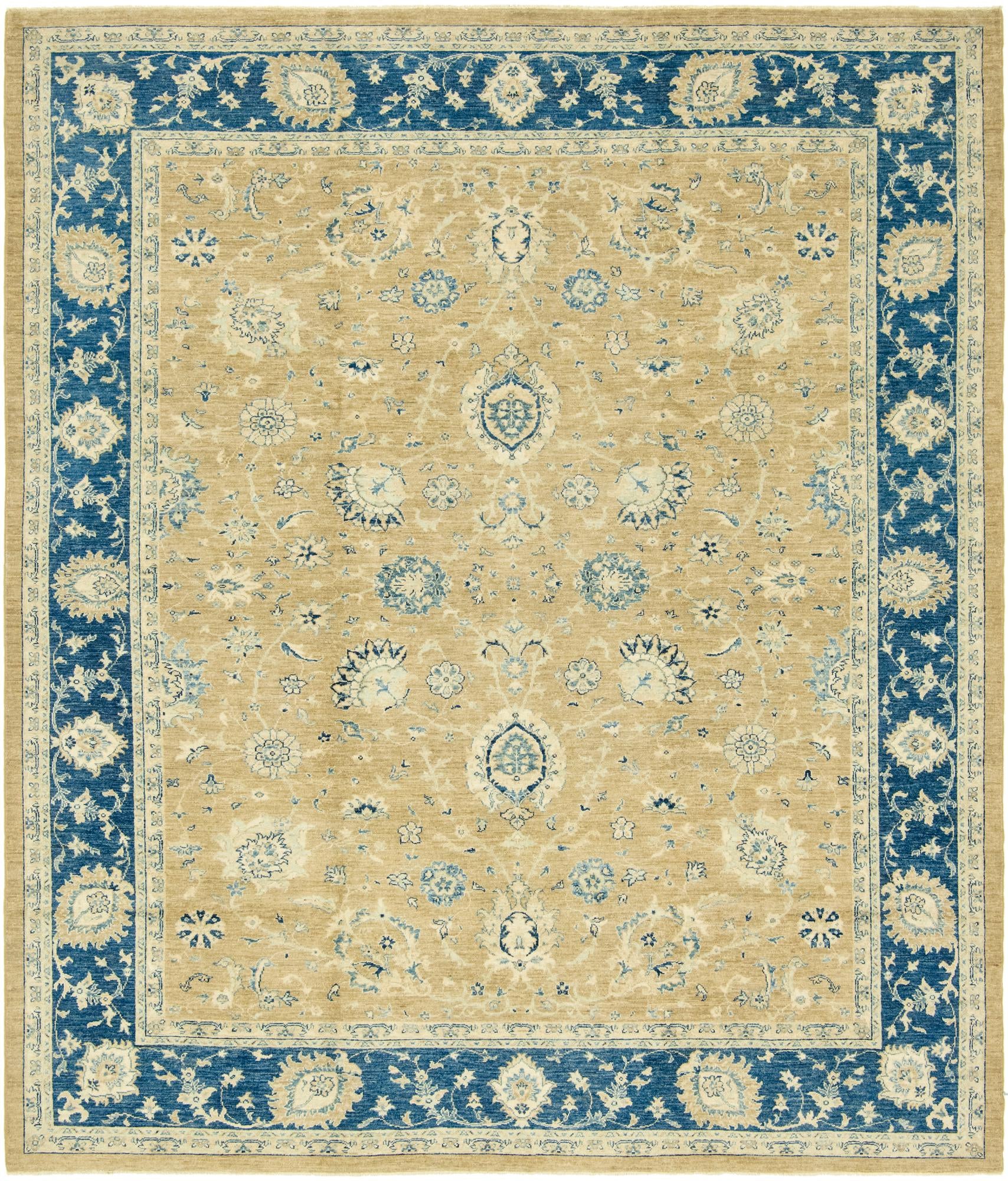 250cm x 290cm Peshawar Ziegler Rug