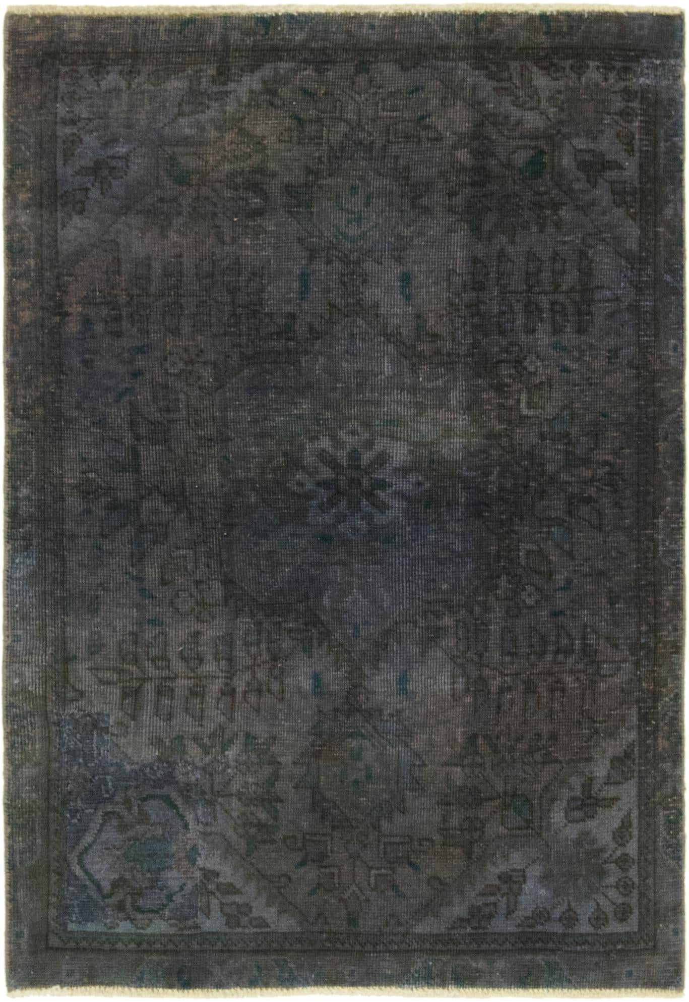 97cm x 142cm Ultra Vintage Persian Rug