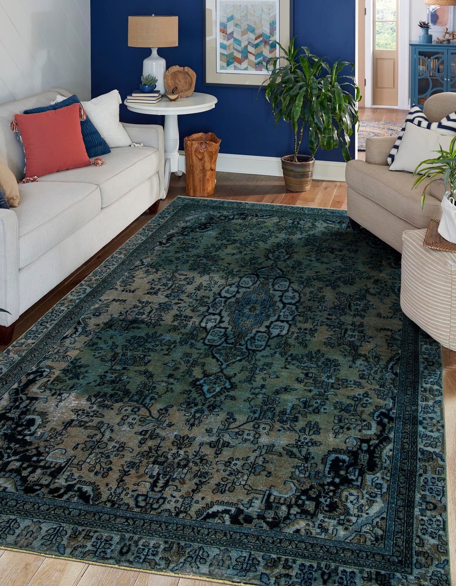 285cm x 475cm Ultra Vintage Persian Rug