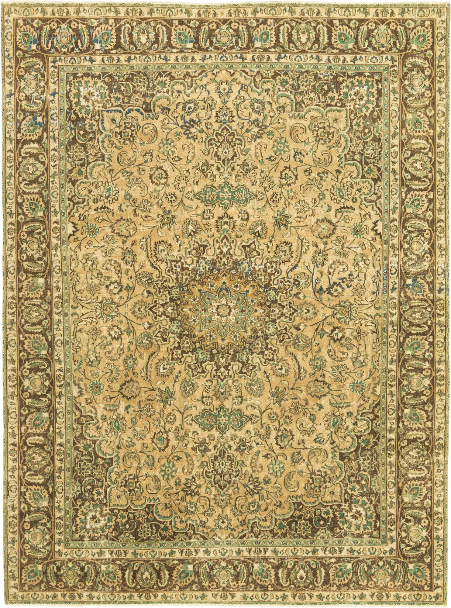 277cm x 378cm Ultra Vintage Persian Rug