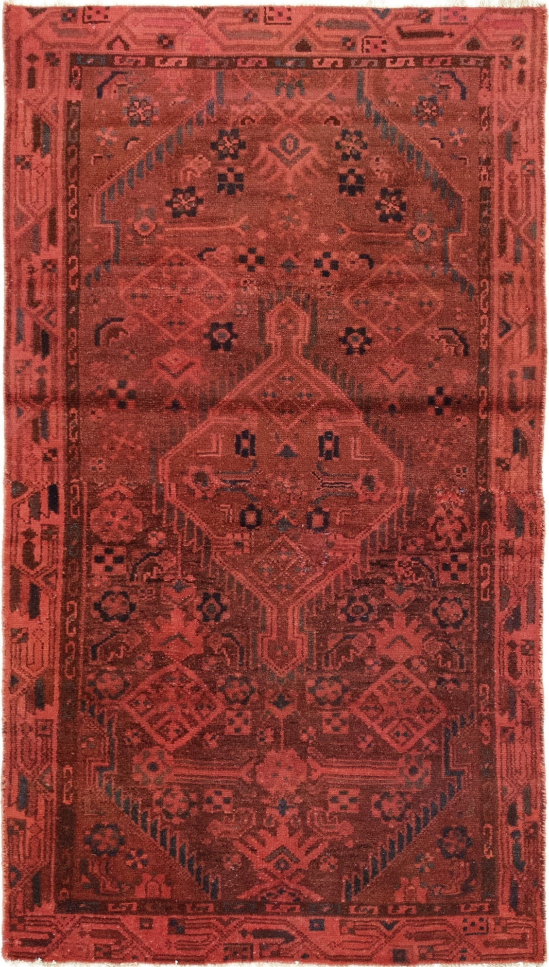 80cm x 142cm Ultra Vintage Persian Rug
