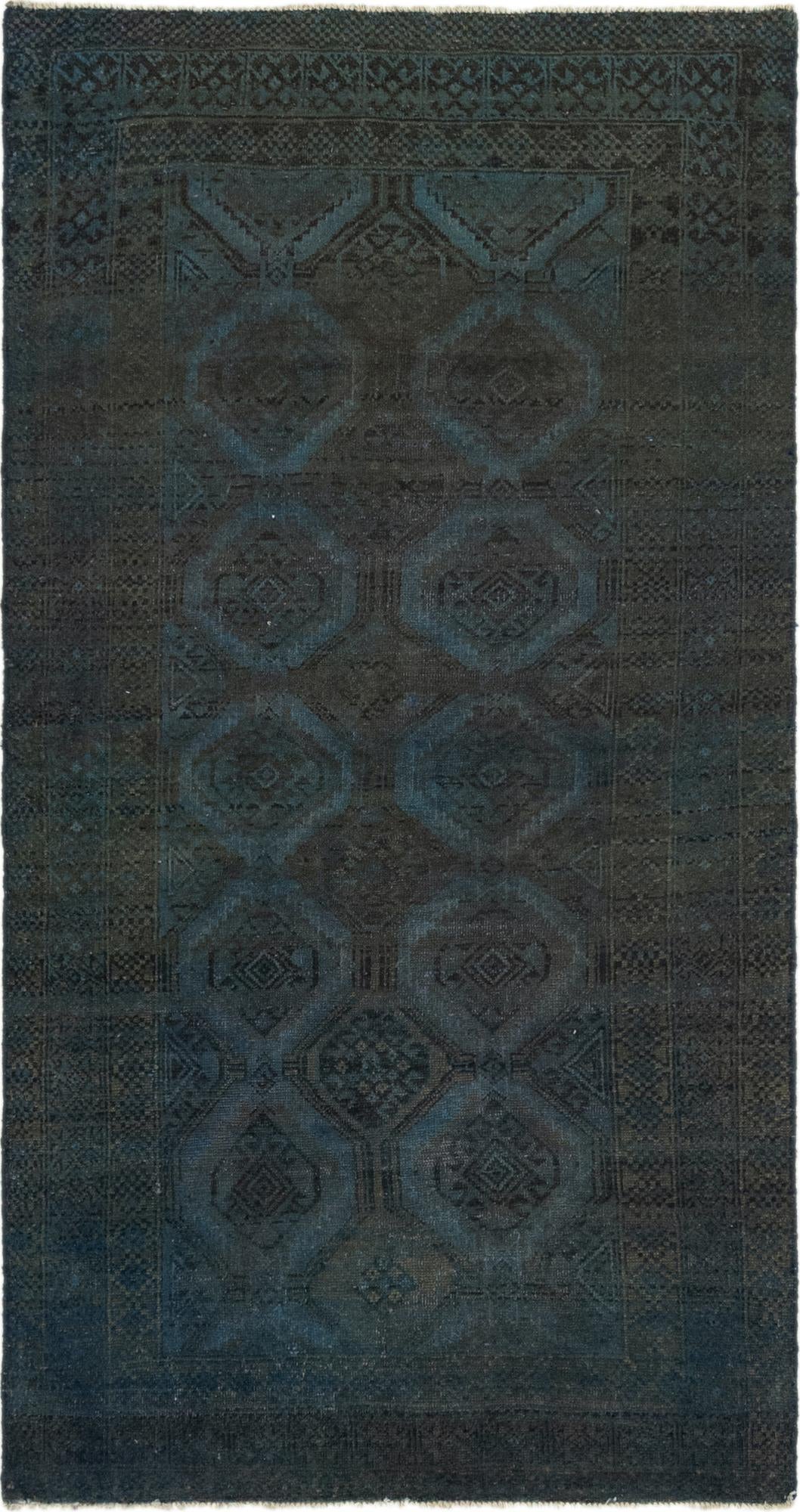 90cm x 183cm Ultra Vintage Persian R...