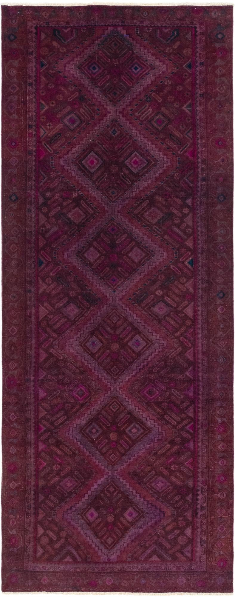 130cm x 335cm Ultra Vintage Persian R...