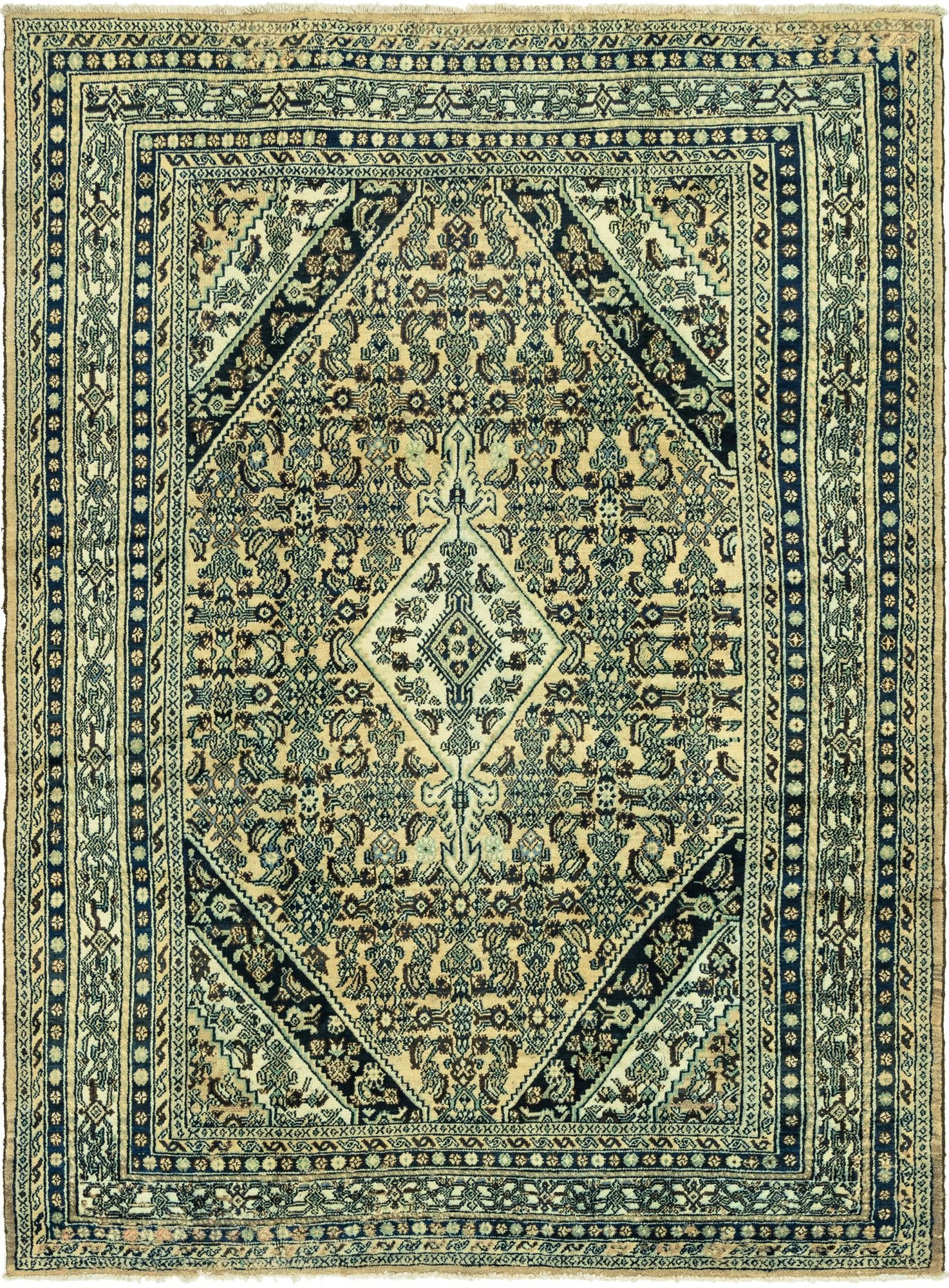 255cm x 353cm Hamedan Persian Rug